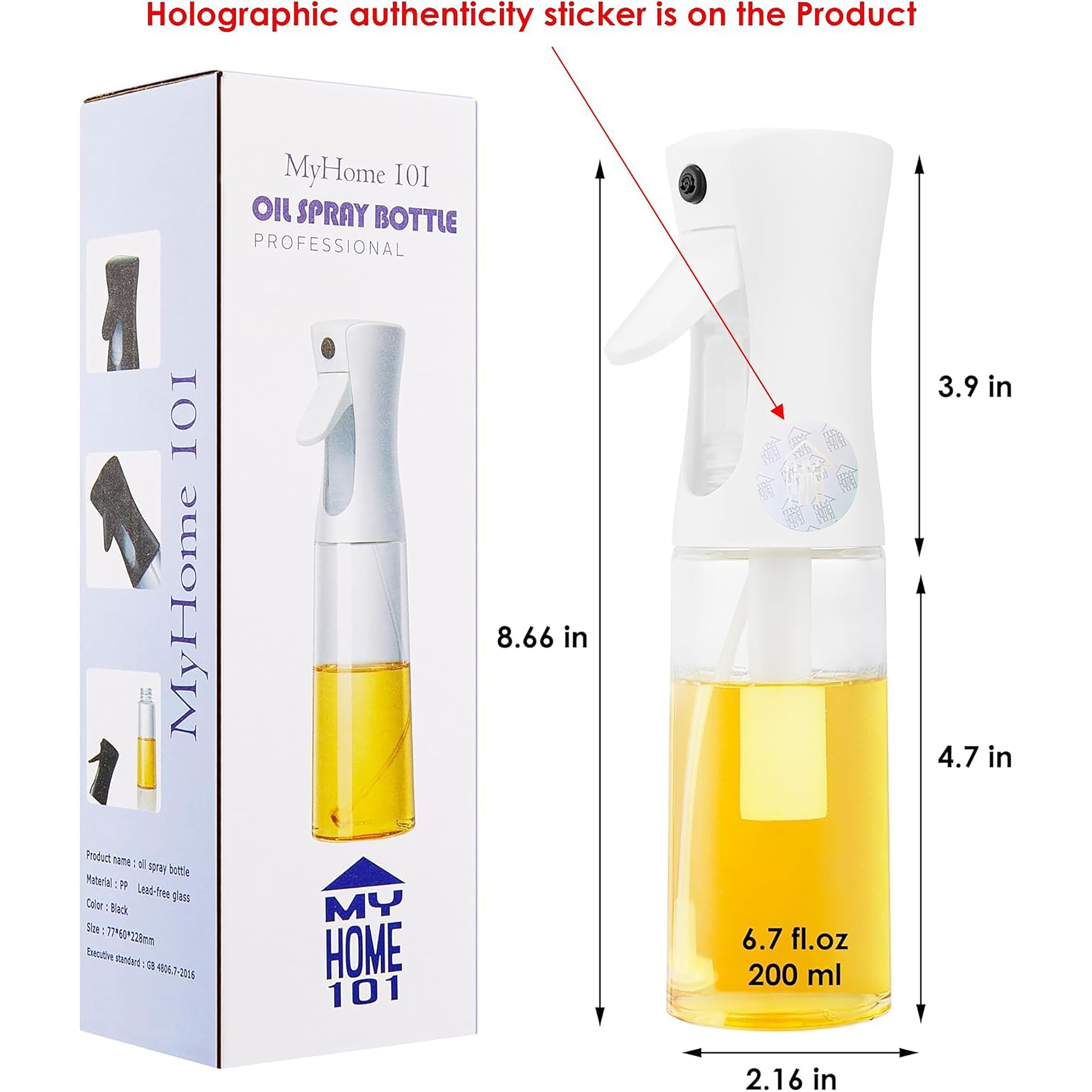 Pulverizador de aceite de cocina