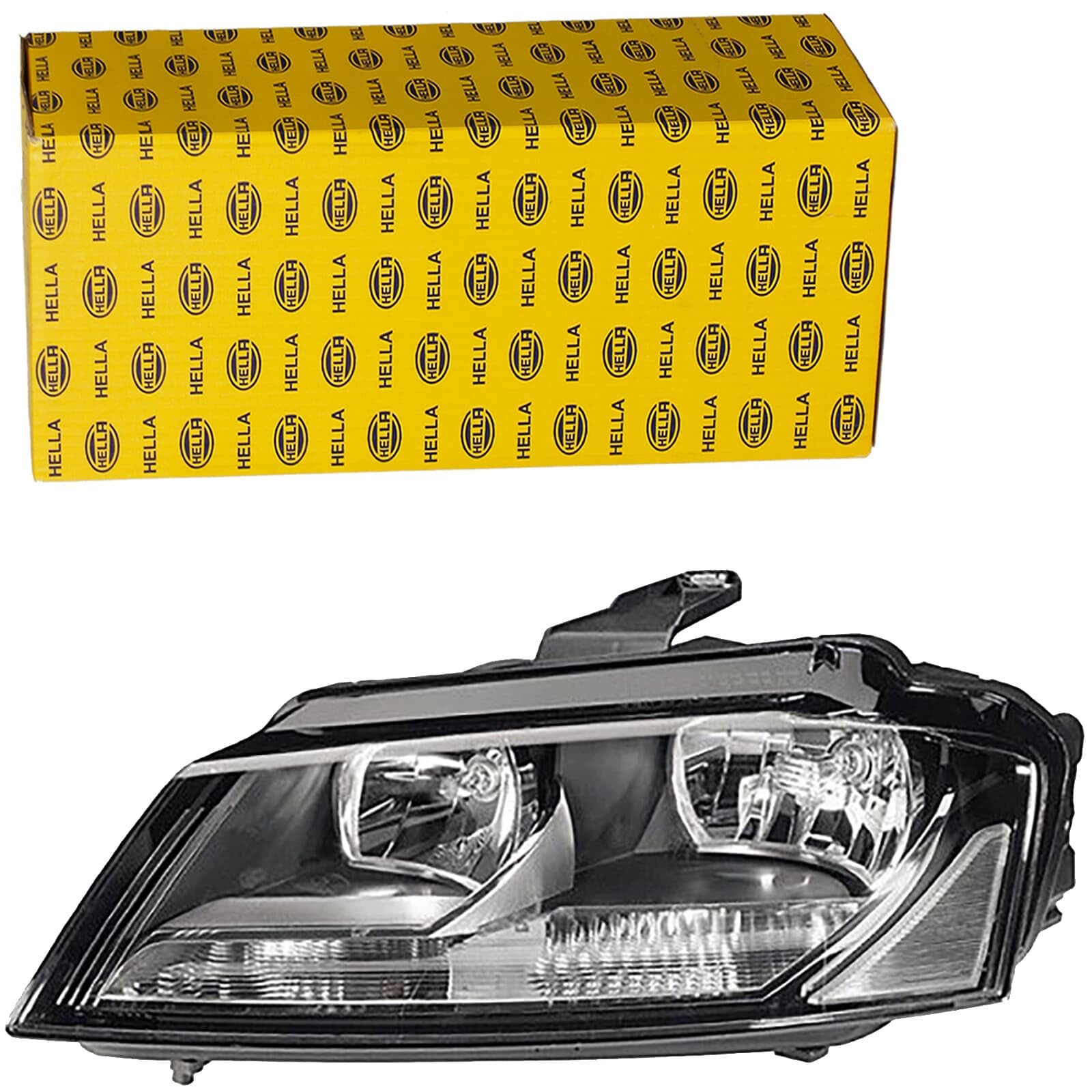 HELLA 1LJ 009 648-041 Halogen/FF-Headlight - ECE - for left-hand traffic - Right Front