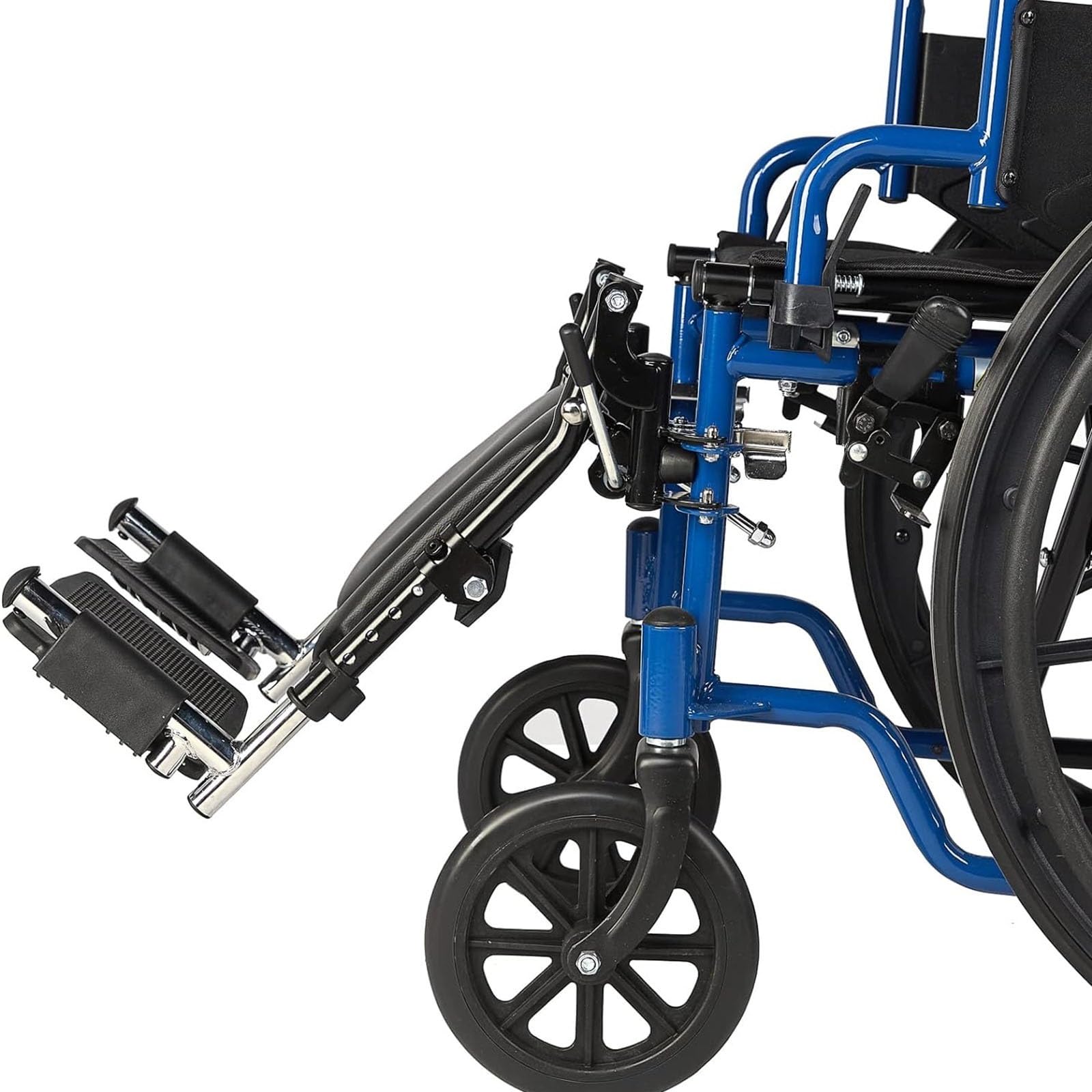 Reposapiés elevadores con soportes acolchados para pantorrillas, piezas universales compatibles con sillas reclinables estándar y de transporte