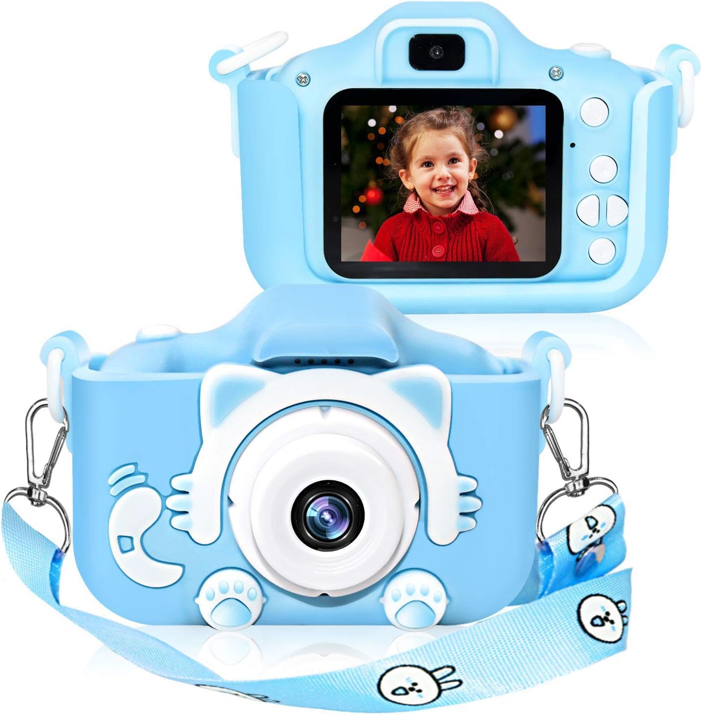 AWH Kids Digital Camera for Girls and Boys, Kids Selfie Photo Video Camera Camcorder,Gifts for Girls and Boys Age 3 4 5 6 7 8 9 Years Old
