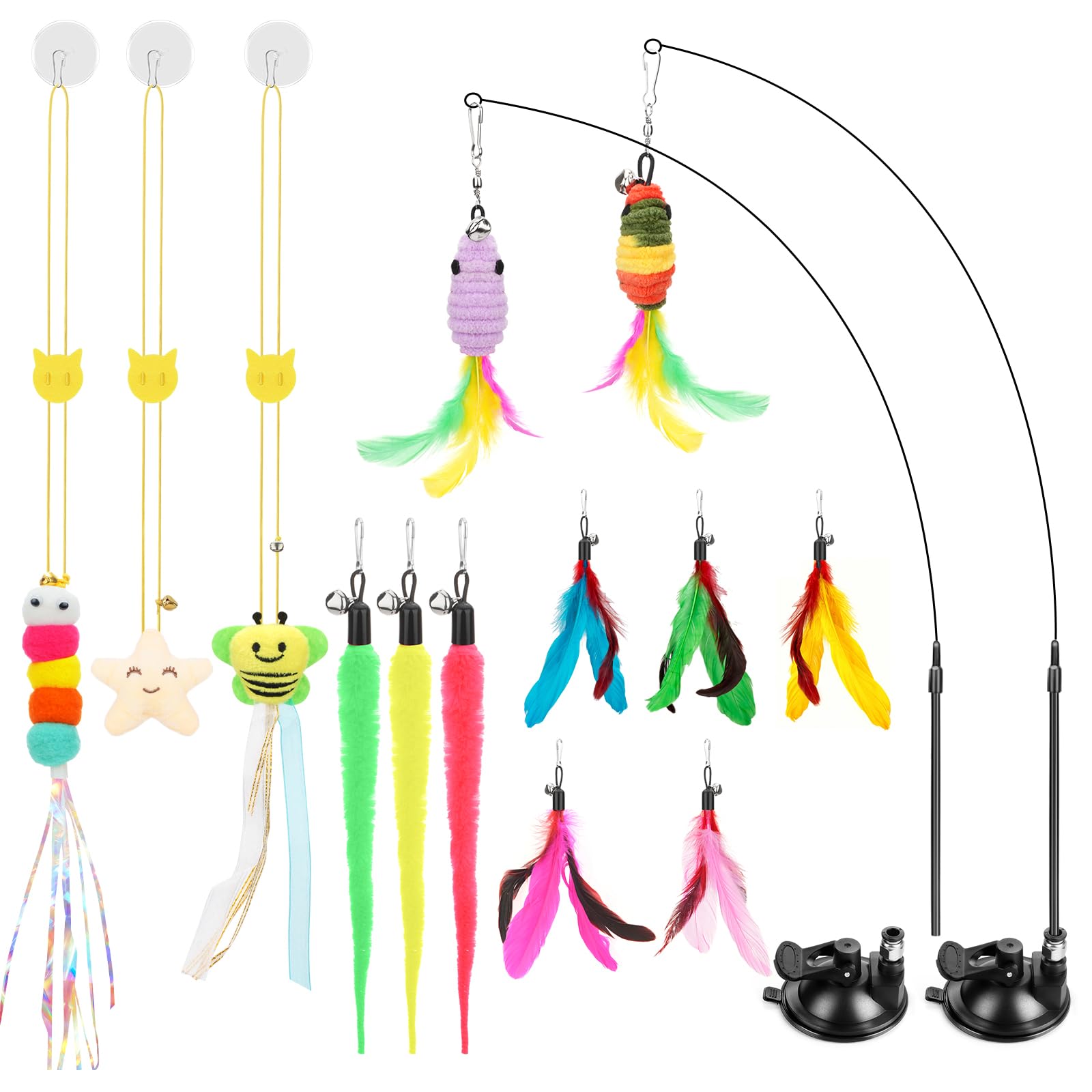 Atosun 15-Pc Suction Set