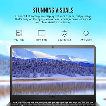 Amazon.co.jp: Dell Inspiron 15 3000 ノートパソコン。15.6インチFHD