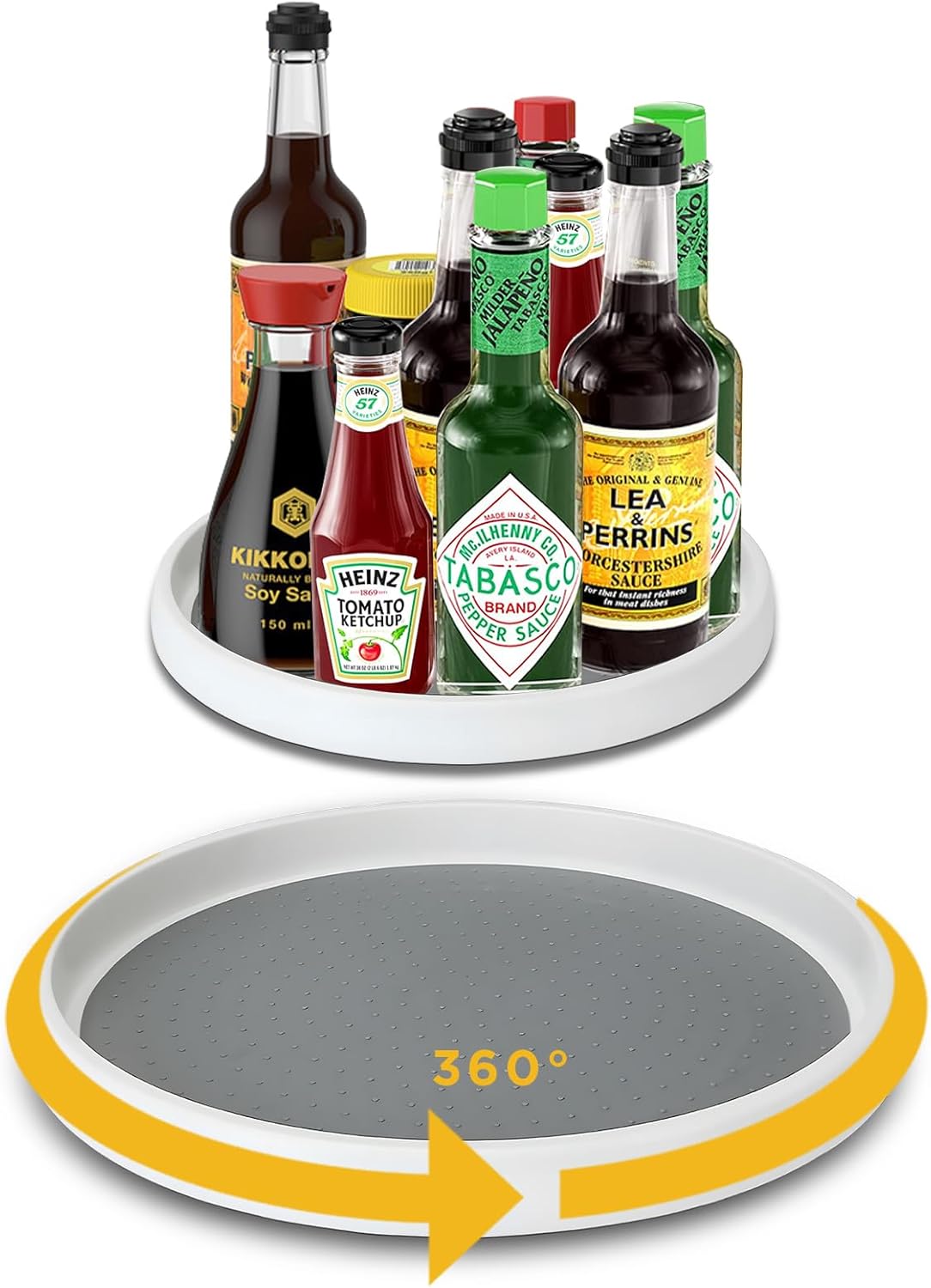 LERANXIN 42 Pièces Kit Patisserie, 360° Plateau Tournant