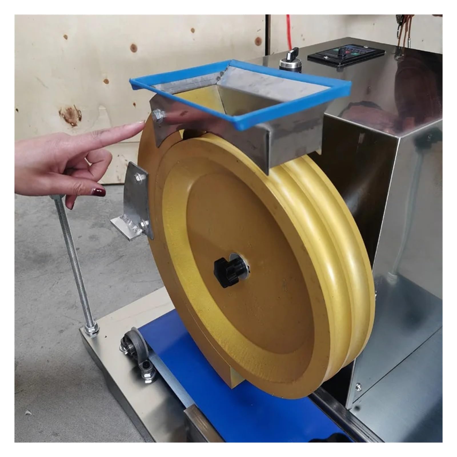 Macchina For La Produzione Di Palline Di Pasta Rotonde Di Piccole Dimensioni, Divisore Di Pasta Arrotondatore Regolabile, Macchina For La Produzione Di Palline Di Pane Da Forno