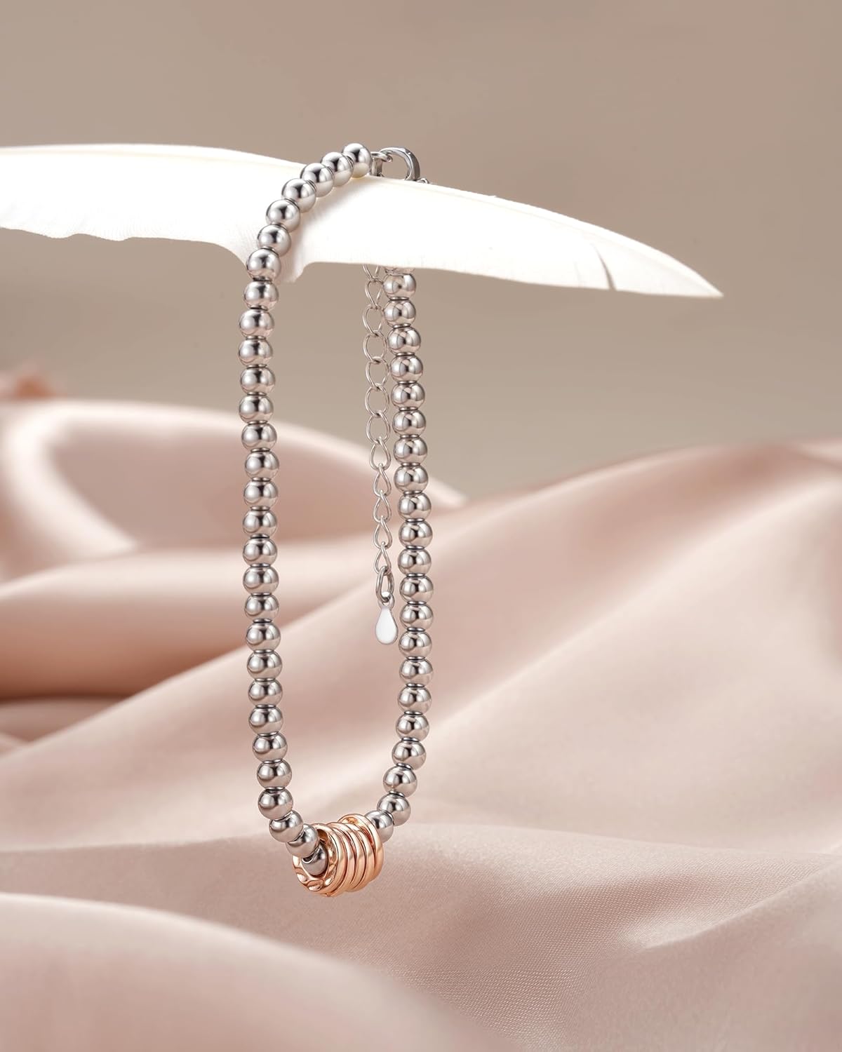 50th Birthday Gifts for Her Women, 50 Year Old Gifts for Women Happy 50th Birthday Bracelet for Mom Friend Female - Image 3