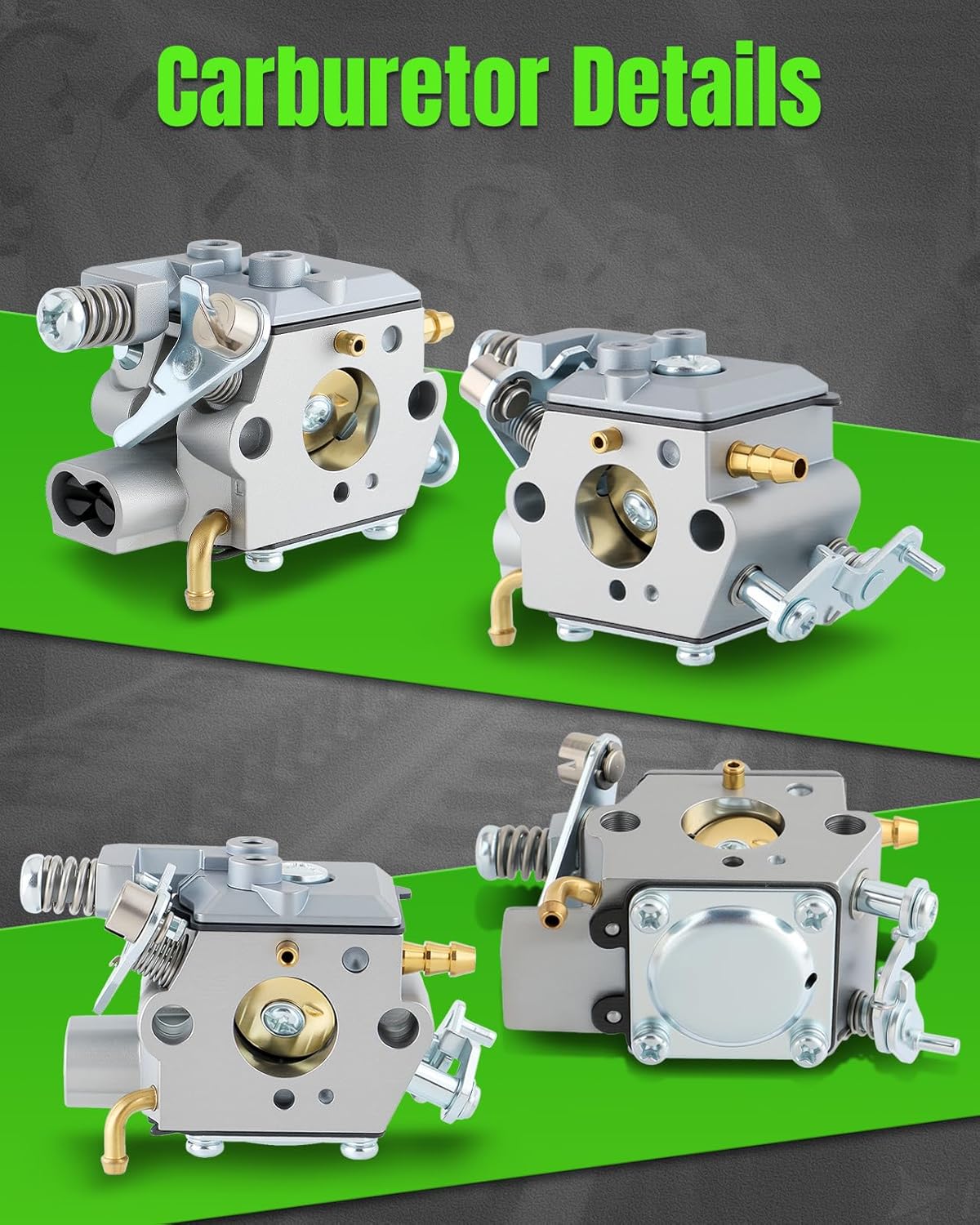 584901402 Carburetor for Husqvarna 525 Brushcutter, 525Trimmer, 525 Pruner, 525 HF3S Hedge Trimmer with Air Filter Tune-up Kits