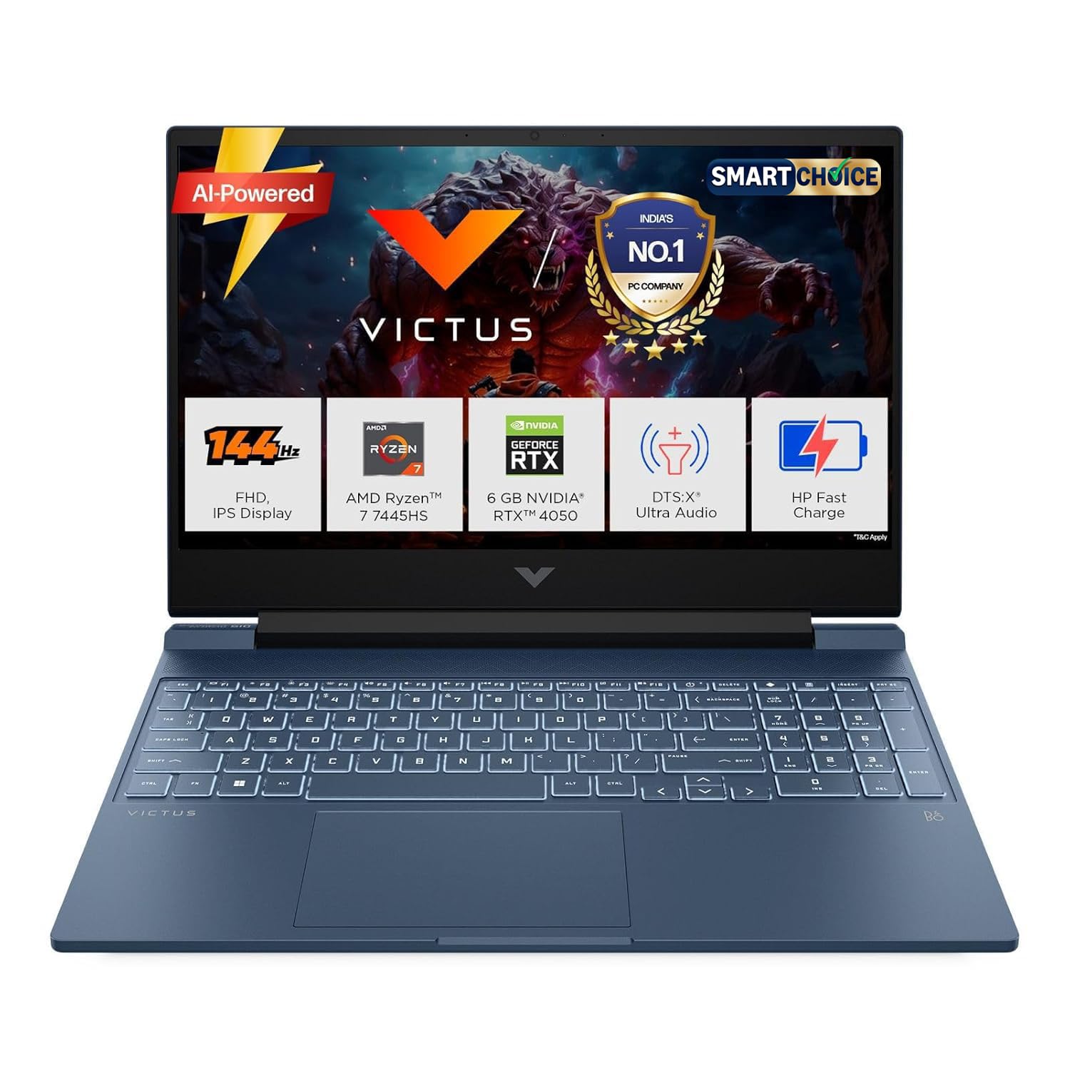 HP Victus 15.6'' AMD Ryzen 7 7445HS 16GB 512GB SSD Pack of 2 - Image 1
