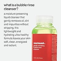 Vista 3 de Facewater Macinwash Limpiador de enjuague de burbujas suavemente exfoliante