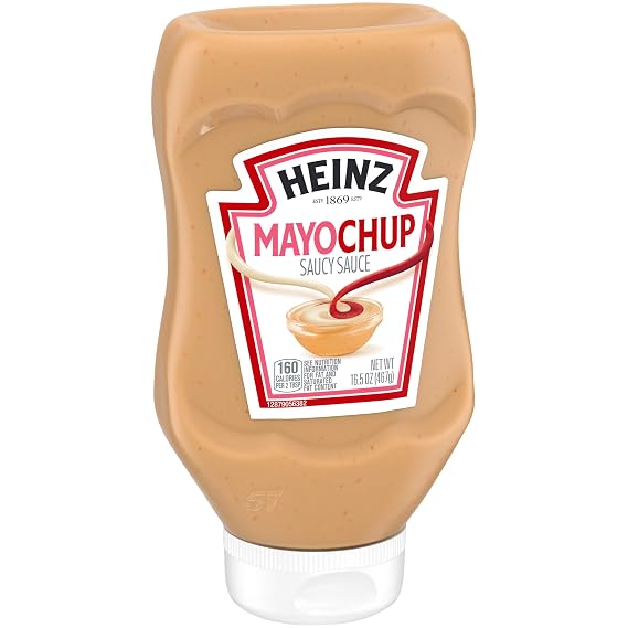 Heinz Mayochup Mayonnaise & Ketchup Sauce Mix (16.5 oz Squeeze Bottle)