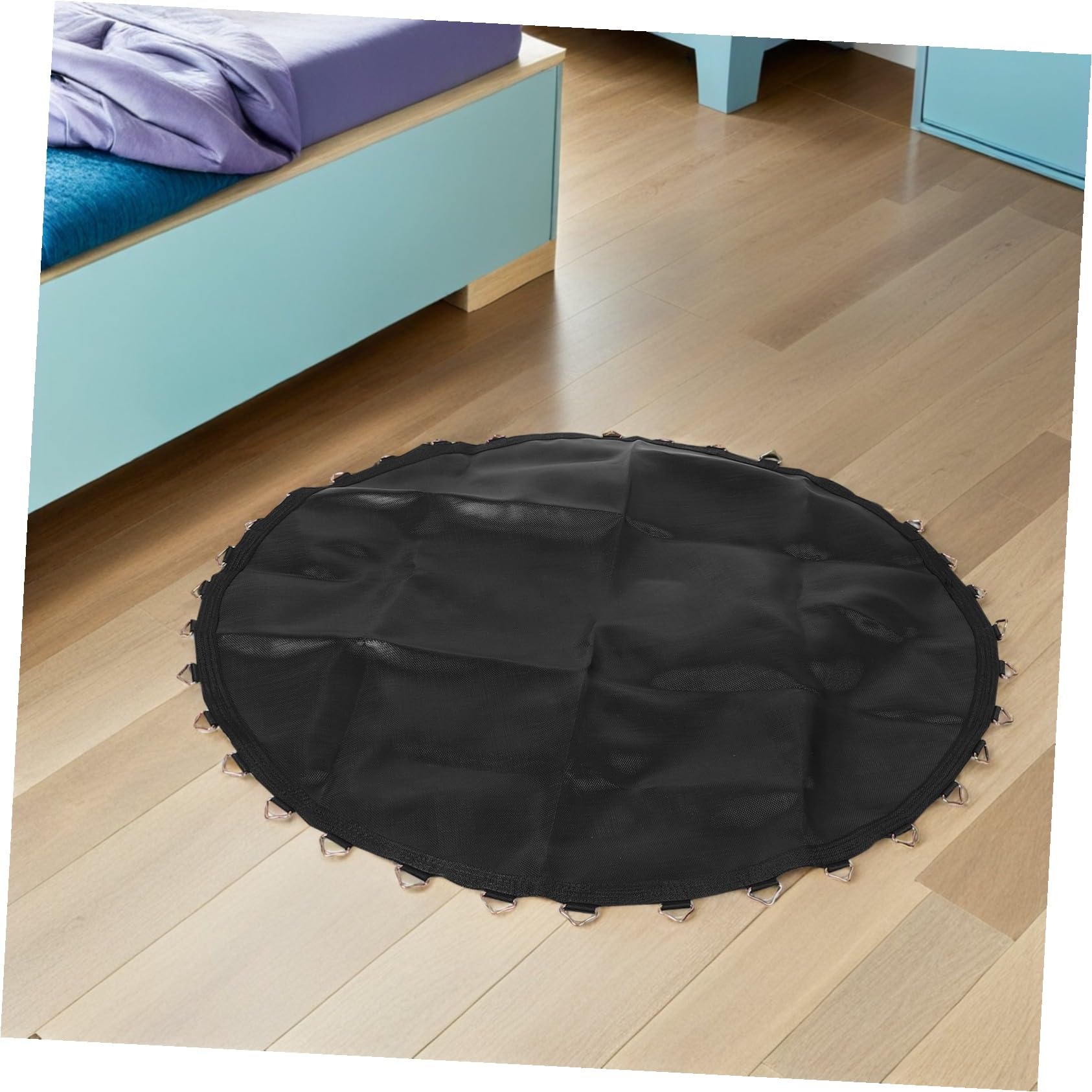Tappeto elastico di ricambio per trampolino da esterno, resistente, elastico per fitness e sicurezza, accessorio robusto per una migliore esperienza di salto