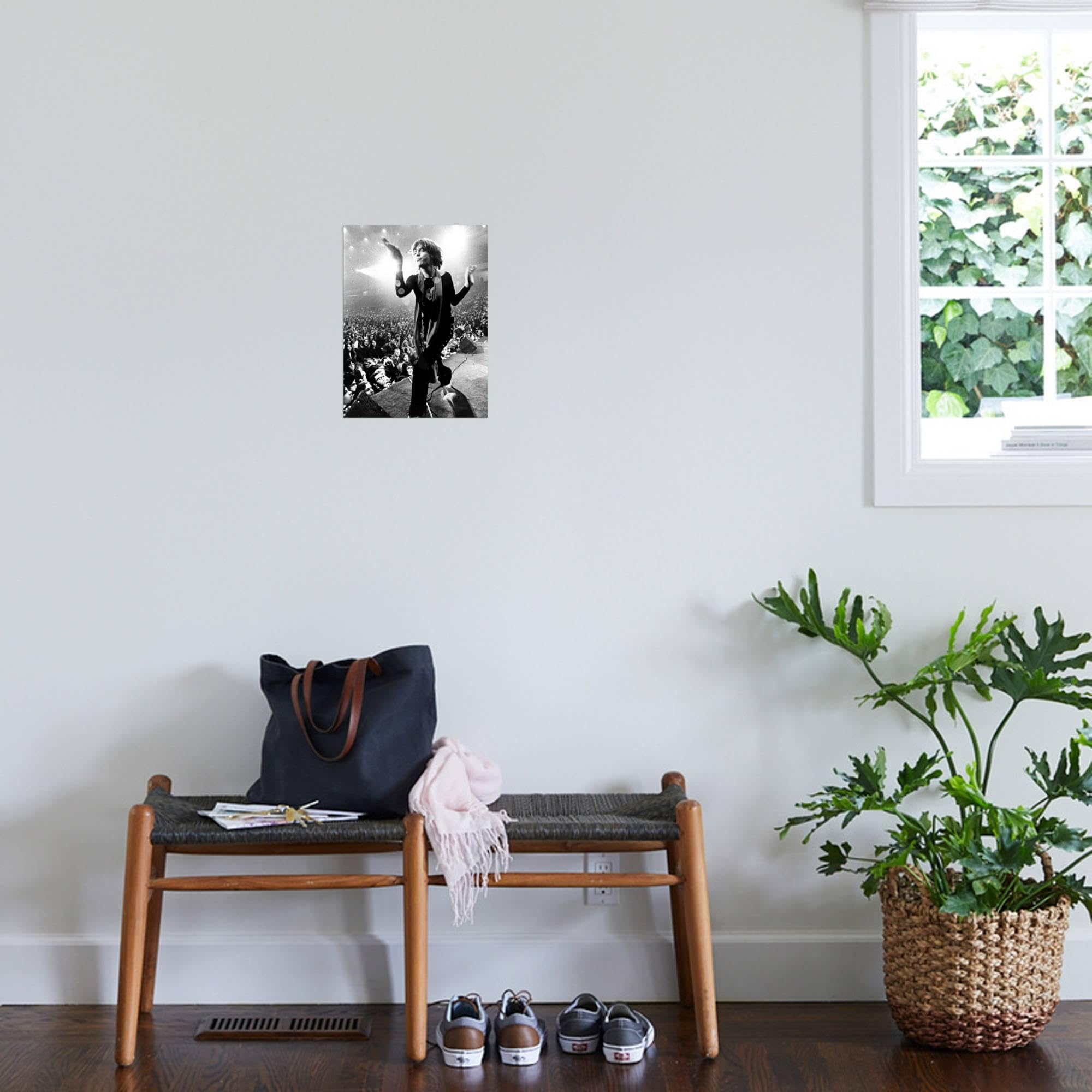 Amazon.com: ART.COM Wall Photo Gimme Shelter, Mick Jagger, 1970