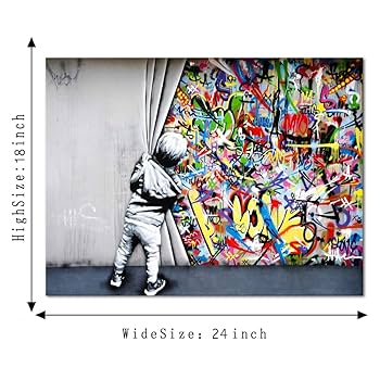 BANKSY Wall and Piece ポスター B3 71BTNTbJLIL._UF350,350_QL80_.jpg