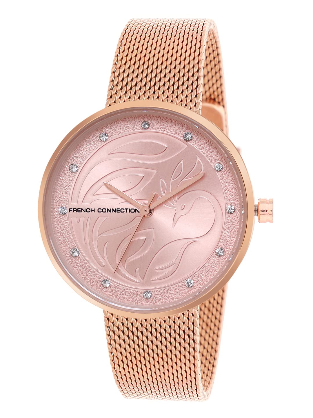 French Connection Analog Pink Dial Womens Watch-FCN00038E (B0B2K17HKR) Amazon Price History, Amazon Price Tracker