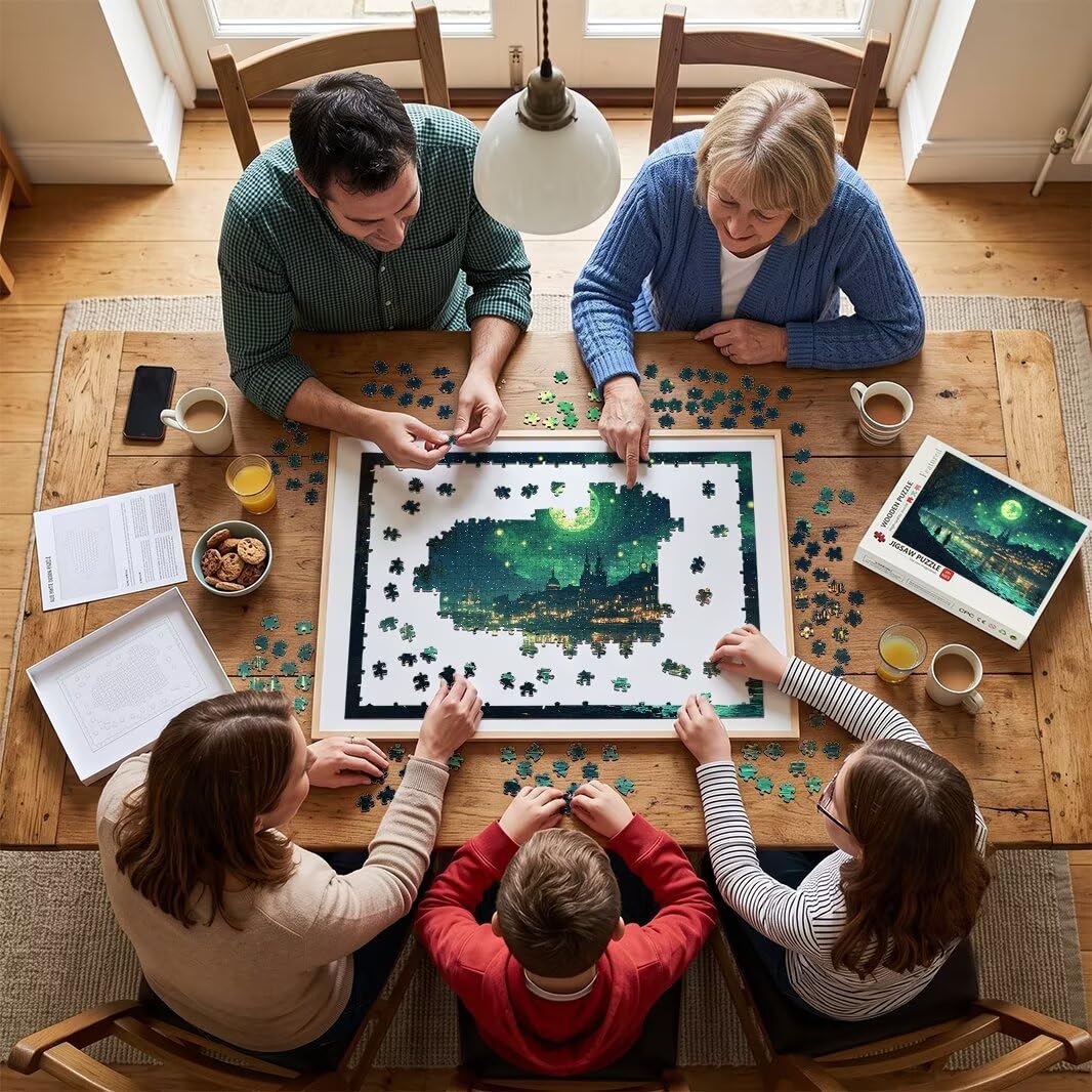 Puzzle 1000 Pièces Adultes, Puzzle Fantaisie Impossibles pour Adultes -4658