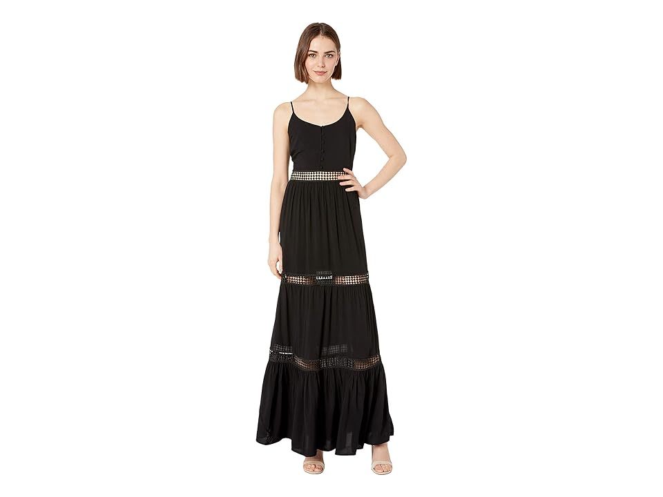 

Jack by BB Dakota Sunshine Of My Life Maxi Dress (Black) Women's Dress