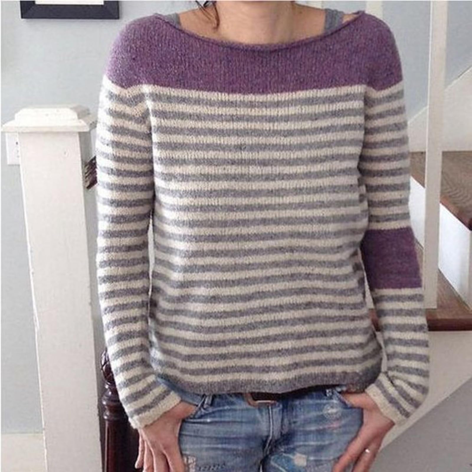 Maglioni da donna Fair Isle per autunno e inverno a maniche lunghe lavorati a maglia maglioni eleganti a tunica fantasia vacanza sci brutto grosso caldo tunica maglioni pullover donna western carino