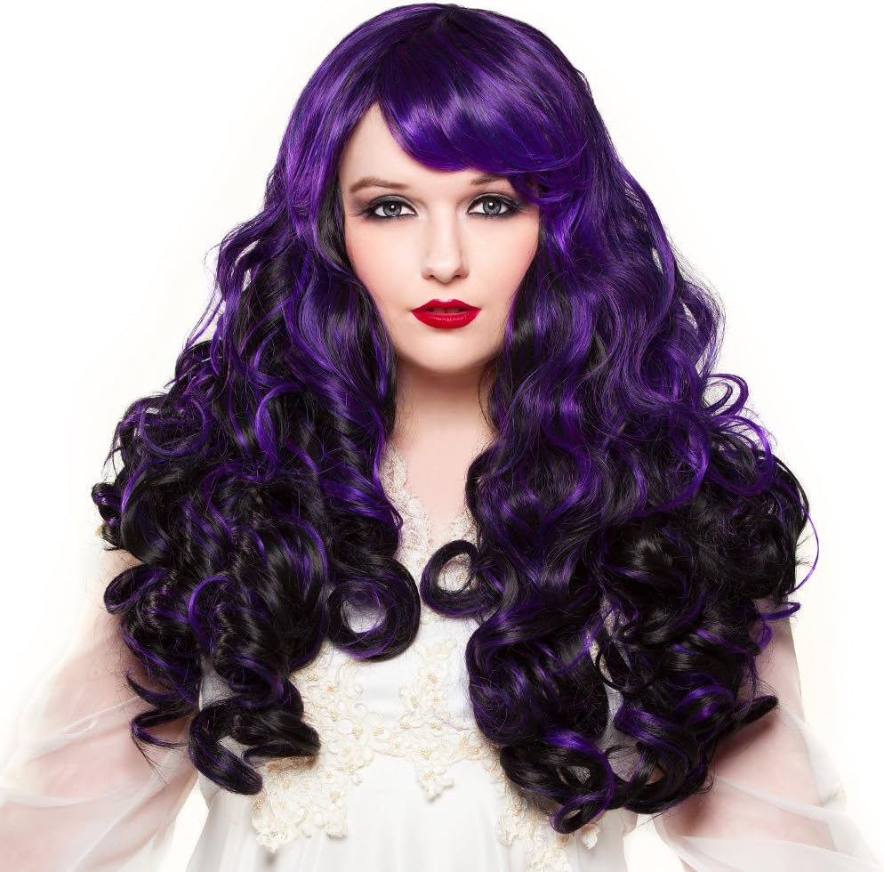 Gothic Lolita Wigs Big Curls Styled Violetta Wig - 00721