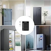 Vista 2 de Magnetic Calendar, Acrylic Planner Board, Portable Weekly Dry Erase Board, Reusable Calendar Planner with Clear Surface, Durable Weekly Meal