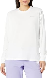 Slack Water Graphic Boyfriend Long Sleeve Camisa de Senderismo. para Mujer