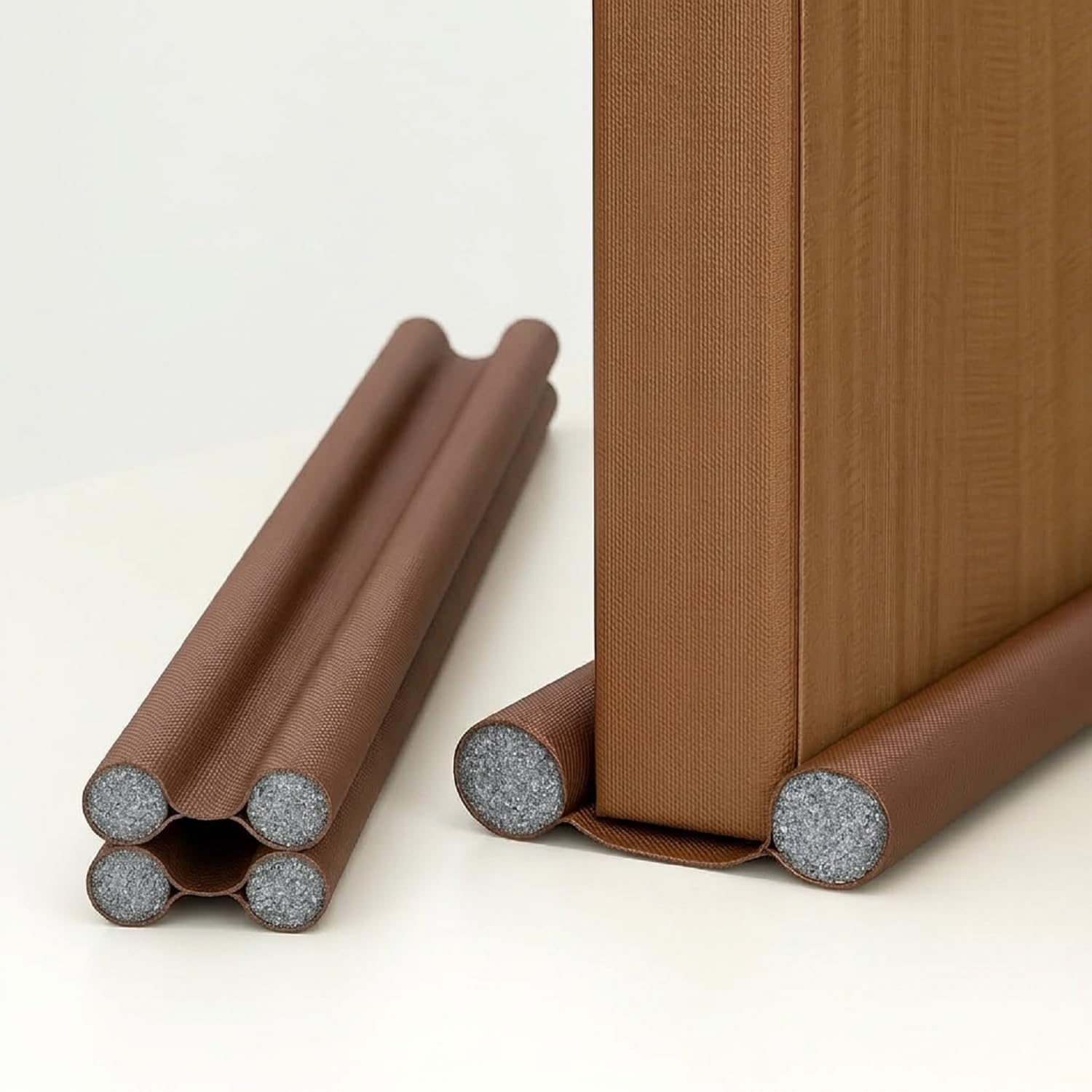 39 Inch Door Draft Stopper for Bottom Gap | Soundproof PVC Door Seal Strip for Dust, Noise, Insects & Air Blocking | Under Door Guard for Home, Bedroom, Office, AC Room & Energy Saving (Pack of 3)-image-18