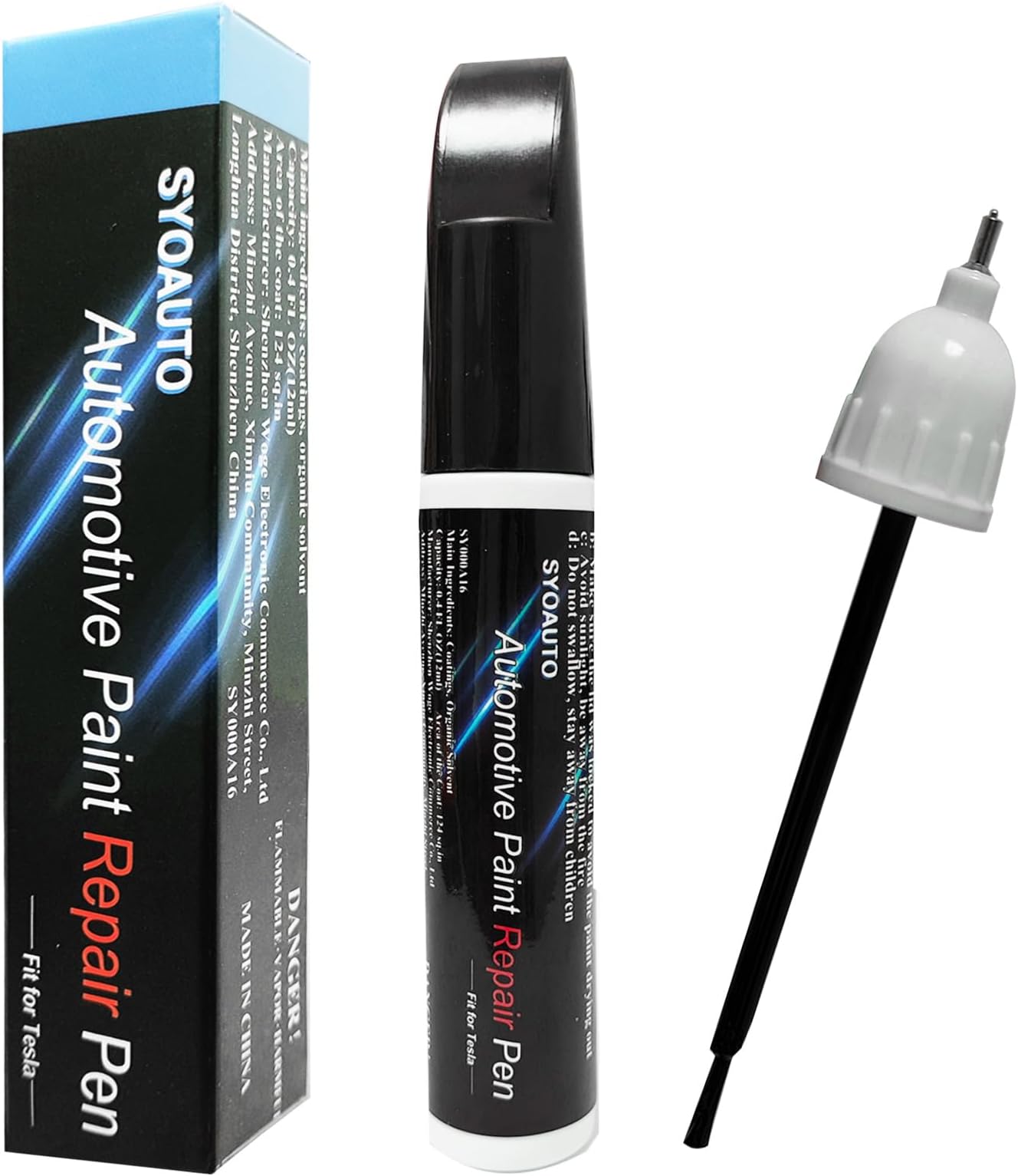 Black touch up paint for Tesla