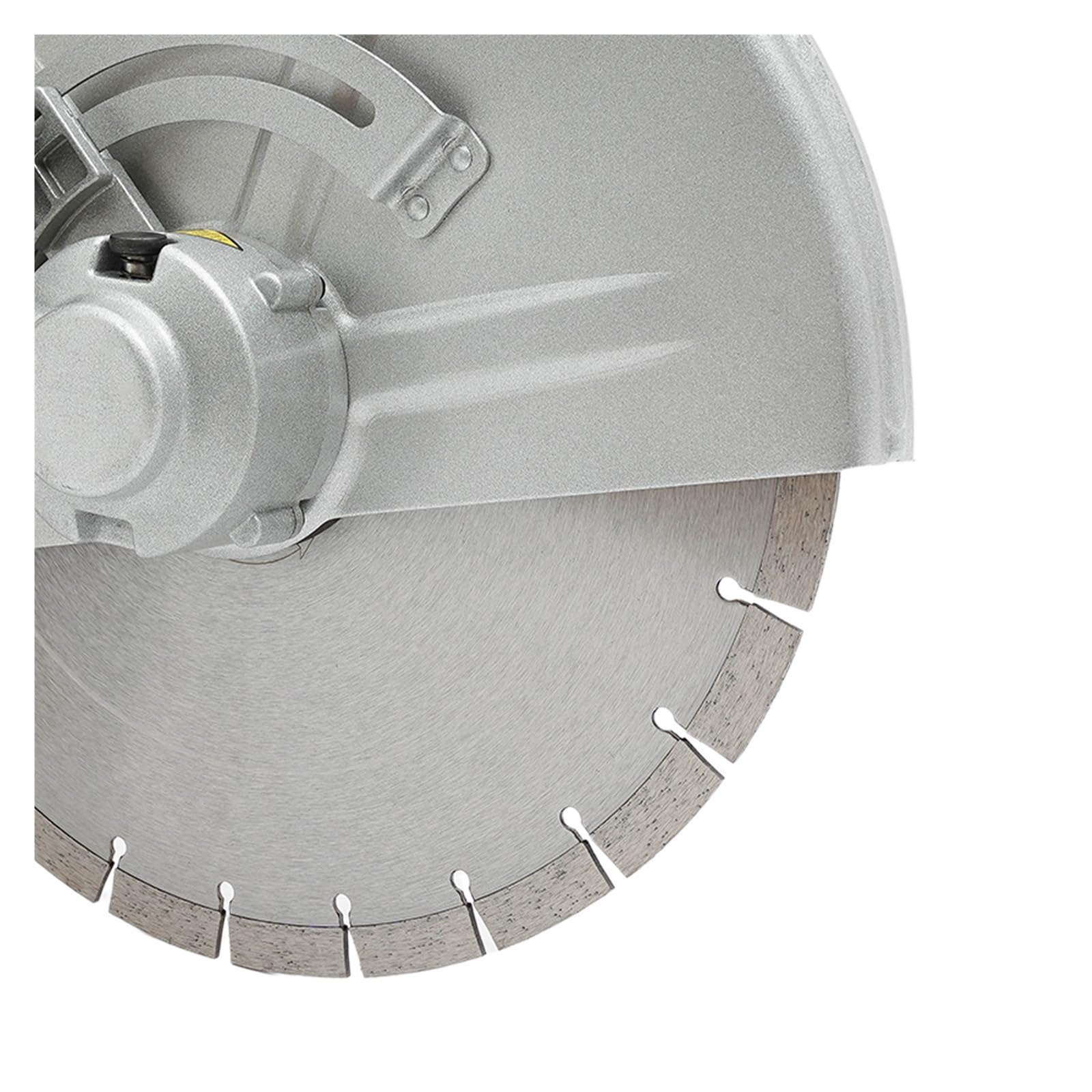 Elektryczna Przecinarka Do Betonu 3000 W Z Kołami, Ostrzem 350 Mm, Frezarką Rowków, Piłą Tarczową Budowlaną Cięcie Różnych Materiałów Bez Wysiłku