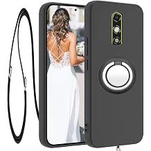 Lanyard Stand Case for Ulefone Armor X12 Pro,Black Soft Silicone Shockproof,Antiskid Cover,for Ulefone Armor X12 Pro Case - TH9