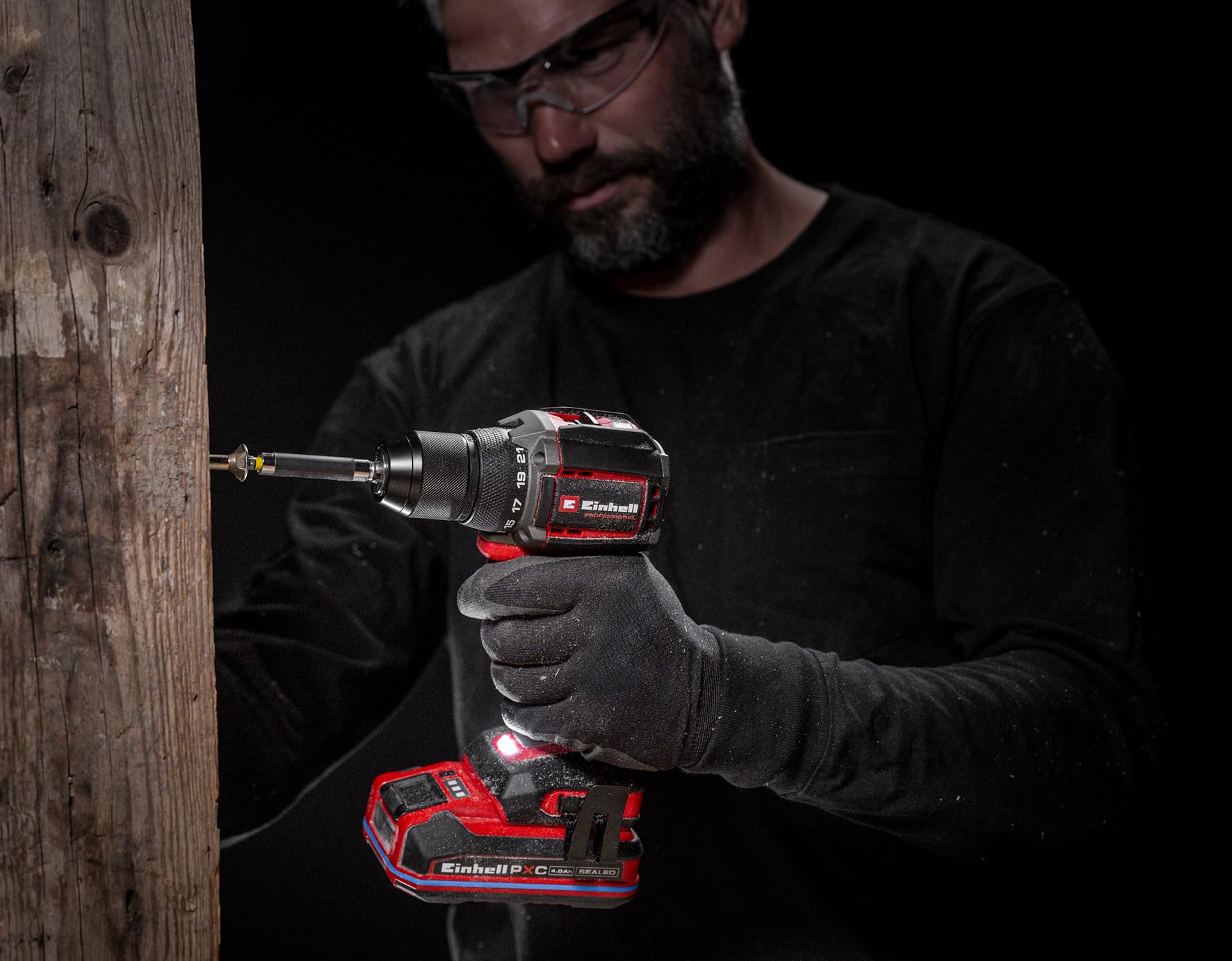 Trapano avvitatore a batteria Einhell Professional TP-CD 18/80 Li BL-Solo Power X-Change (18 V, Brushless, 70 Nm, mandrino 13 mm, 2 velocità, 19 livelli di coppia, punta, senza batteria)