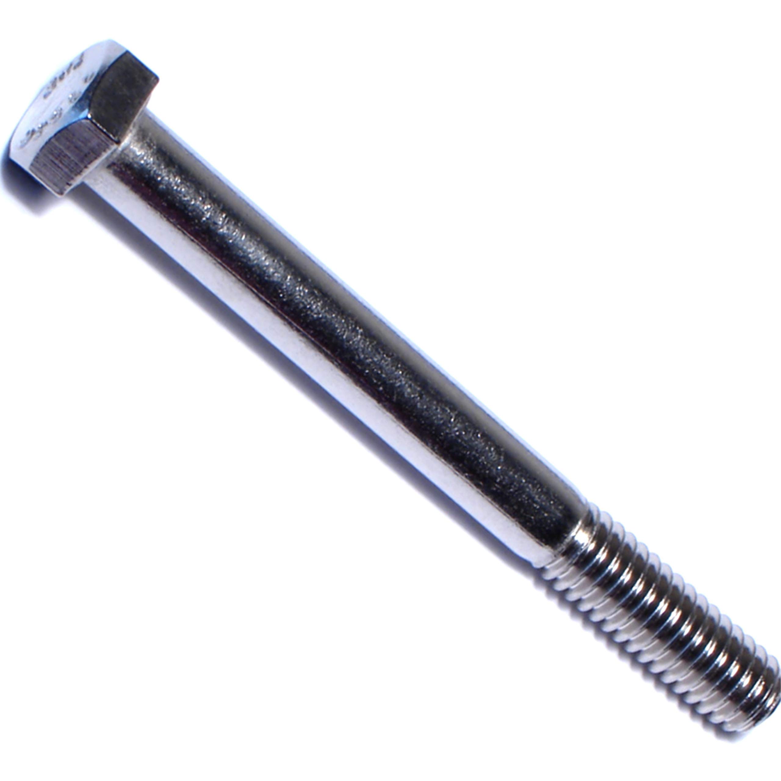 Vis à tête hexagonale 5/16-18 x 3 pouces lot de 25 pièces pour fixations difficiles
