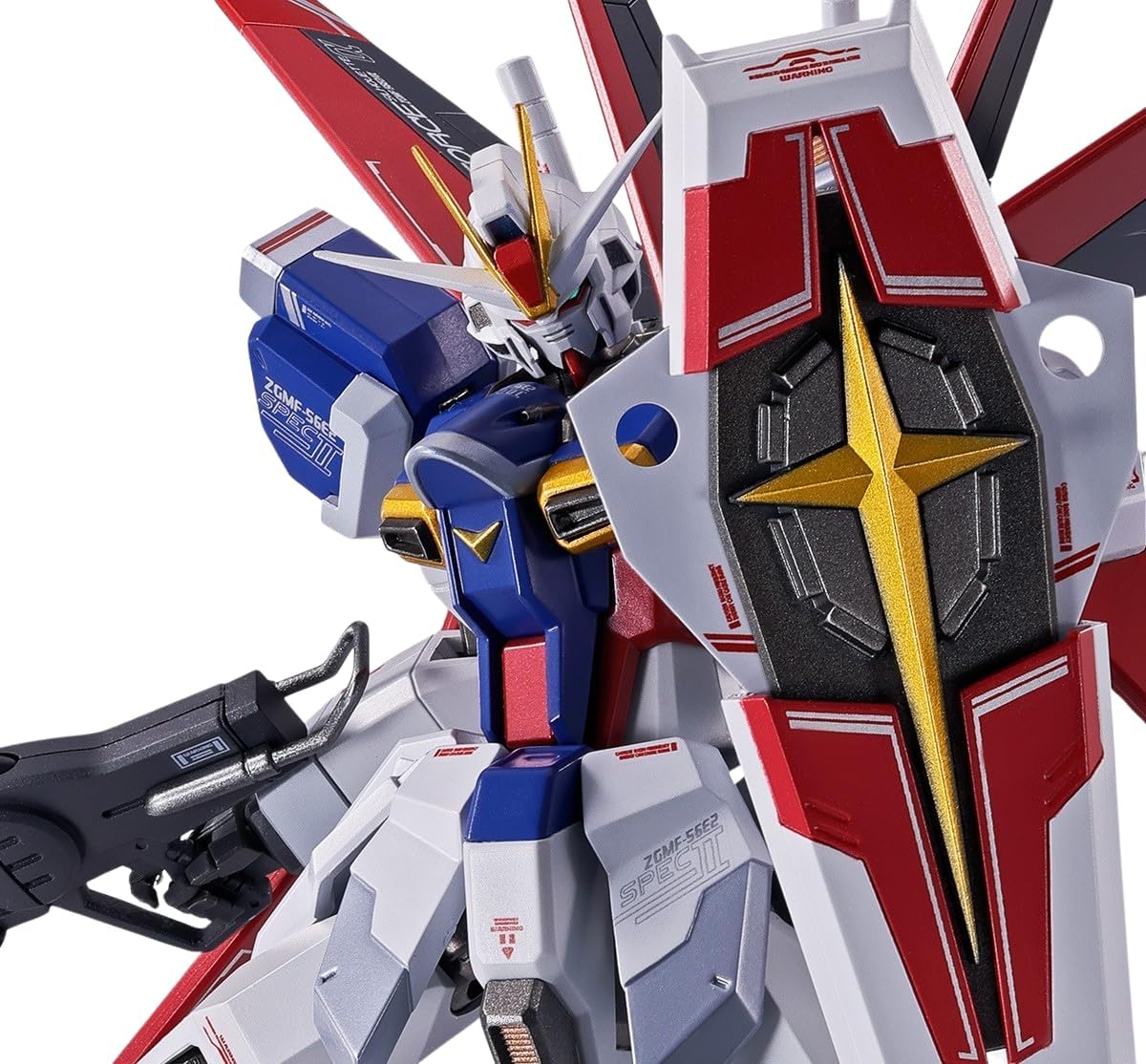 Metal Robot Spirits, Force Impulse Gundam SpecII, Approx. 5.5 inches (140 mm), ABS & PVC & Die Cast Pre-Painted Figure