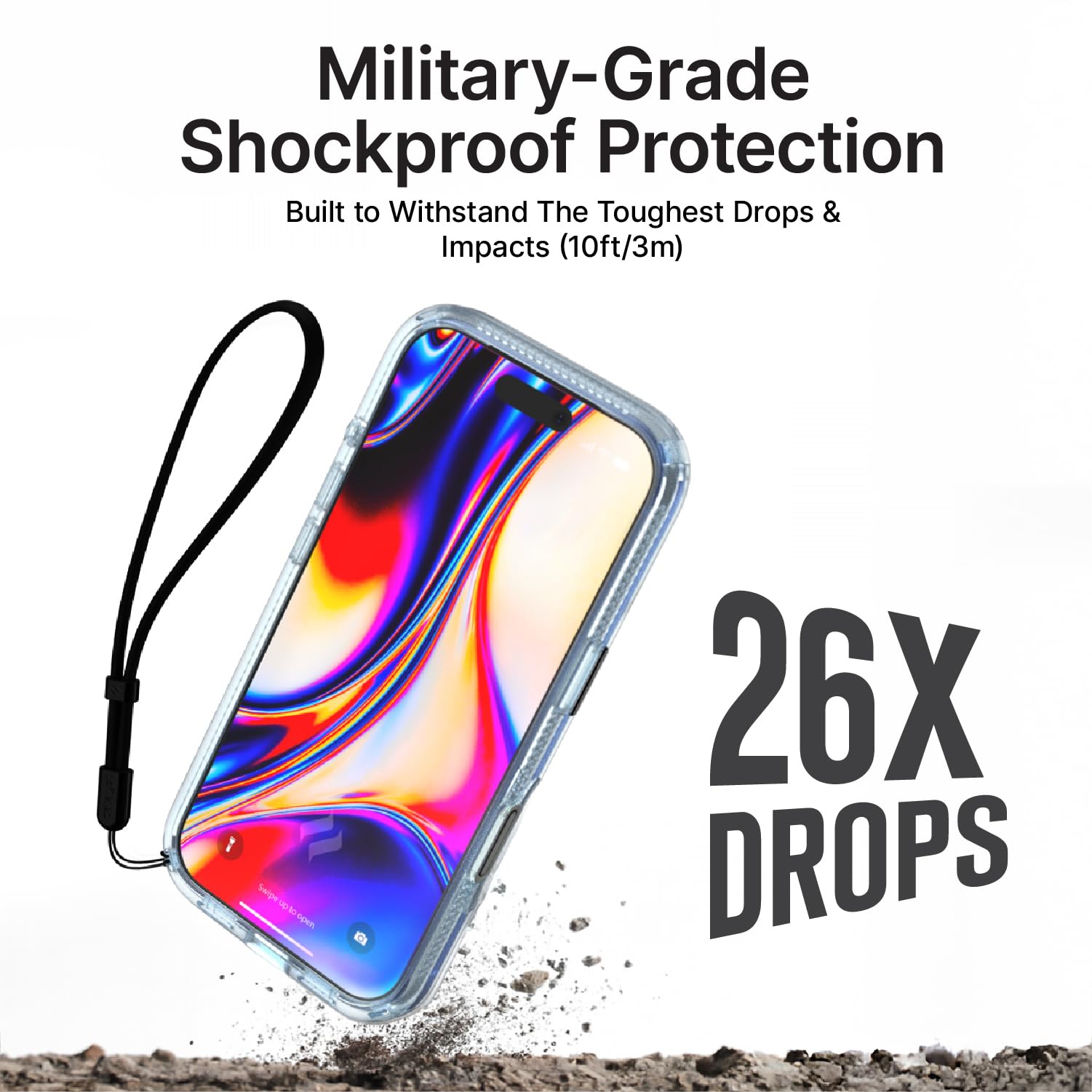 Catalyst influence Schutzhülle für iPhone 17 (transparent, iPhone 17 Pro)