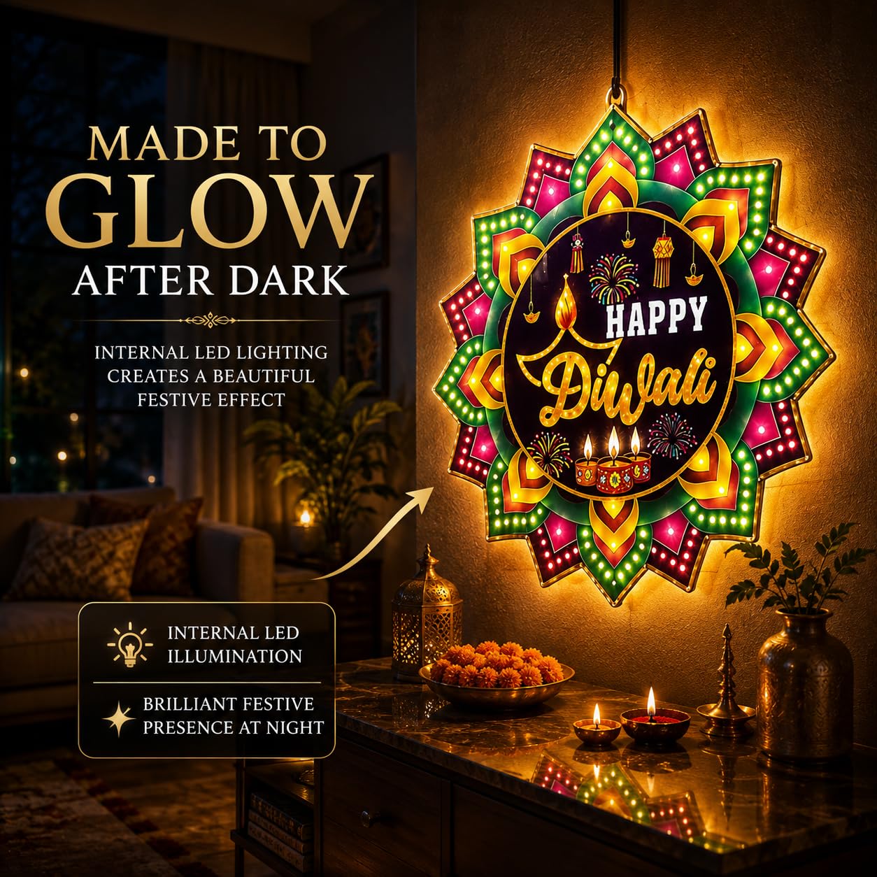 Gesto Diwali Lights - Festive Home Decoration -7 Gesto Diwali Lights - Festive Home Decoration -7