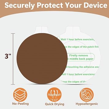 Dexcom G7 オーバーパッチ 40枚パック 防水 ステロ 粘着パッチ 15日間用