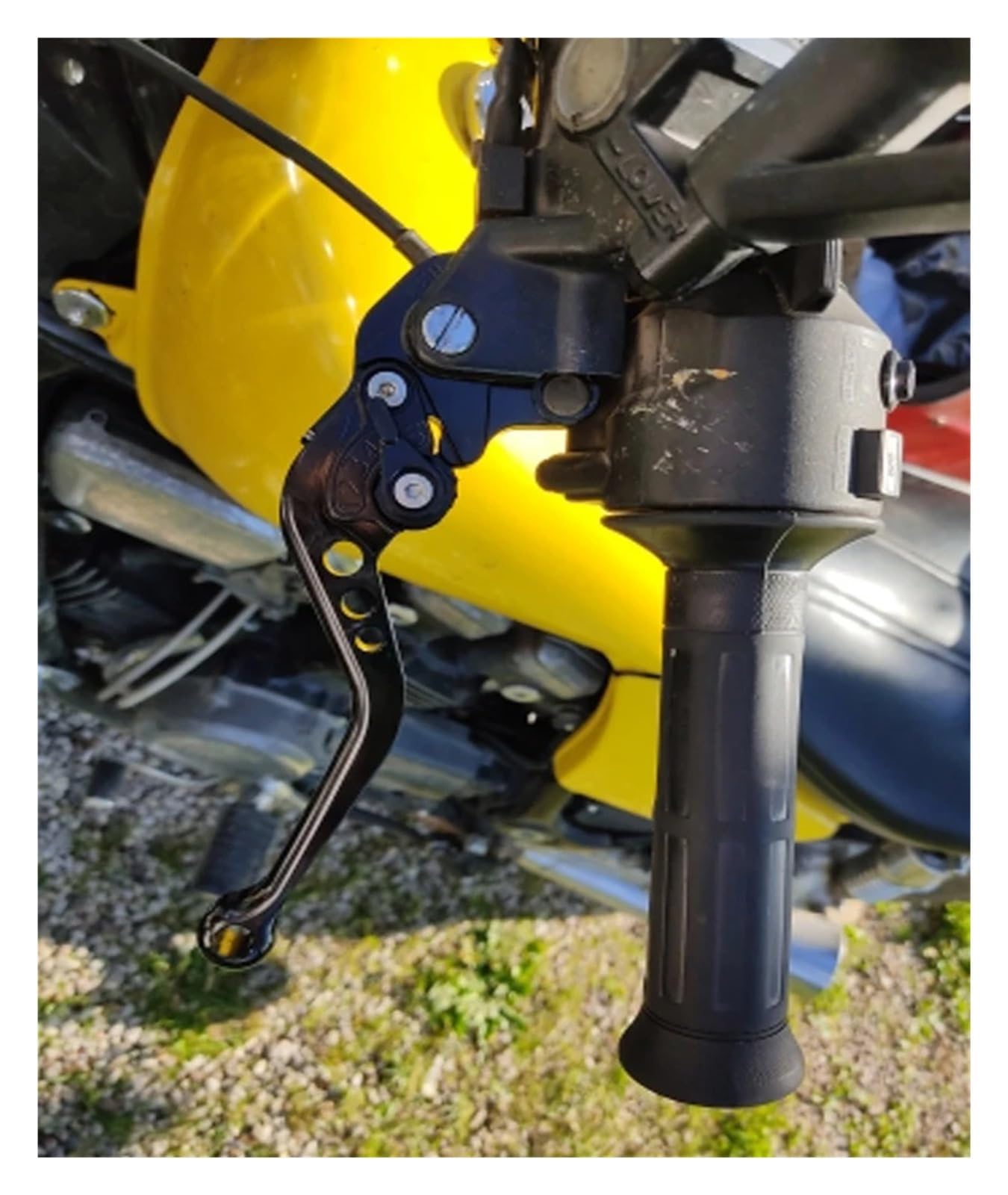 Leva del freno regolabile con frizione per bicicletta da città ZEEHO (rosa 147 mm)