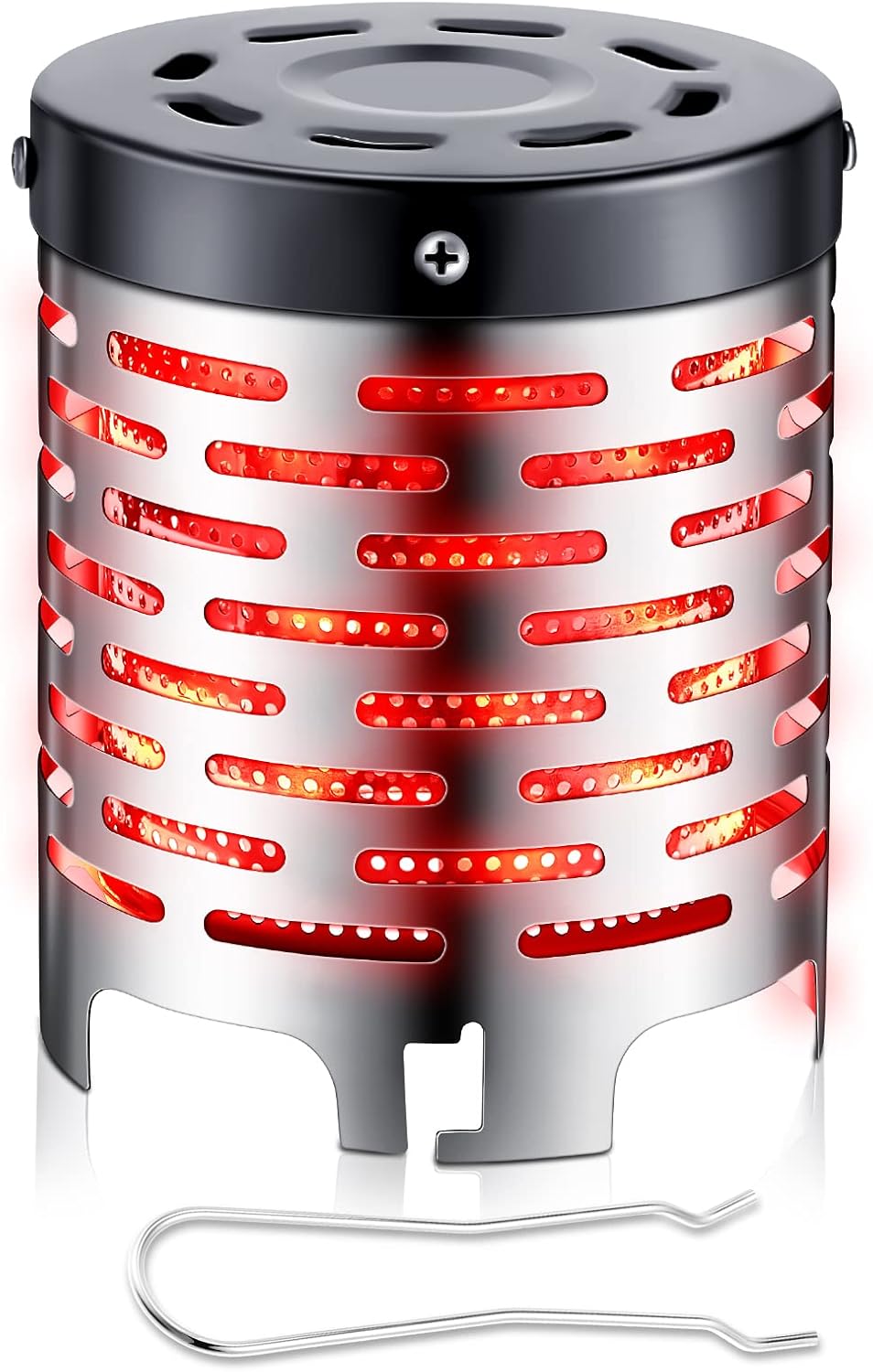 Amazon.com: 2 Pcs Camping Mini Heater Stainless Steel Tent Heater for ...