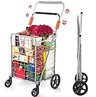 Algopix Similar Product 11 - Wellmax Grocery Shopping Cart with