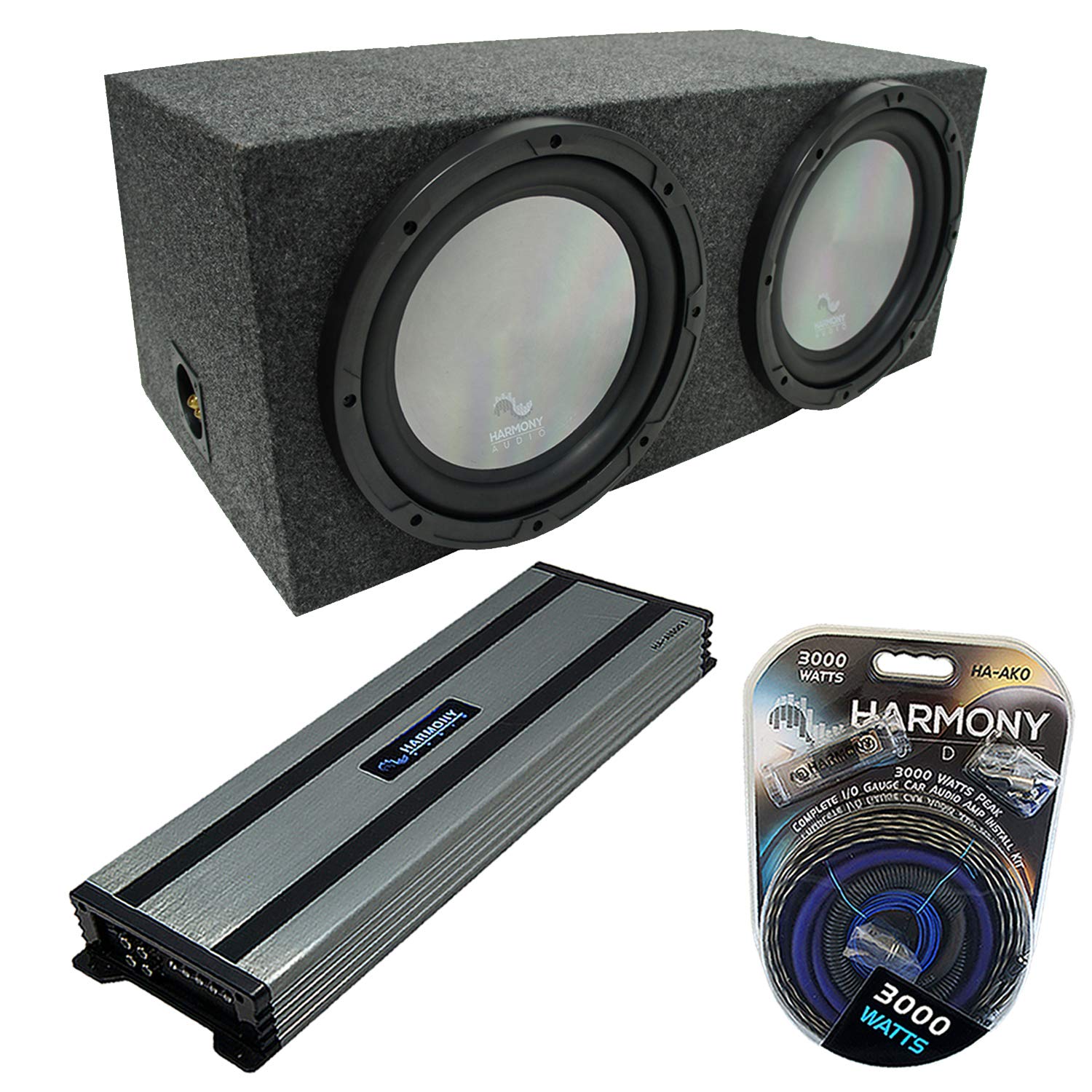 Harmony Audio (2) HA-A152 Subwoofer Bundle Dual 15