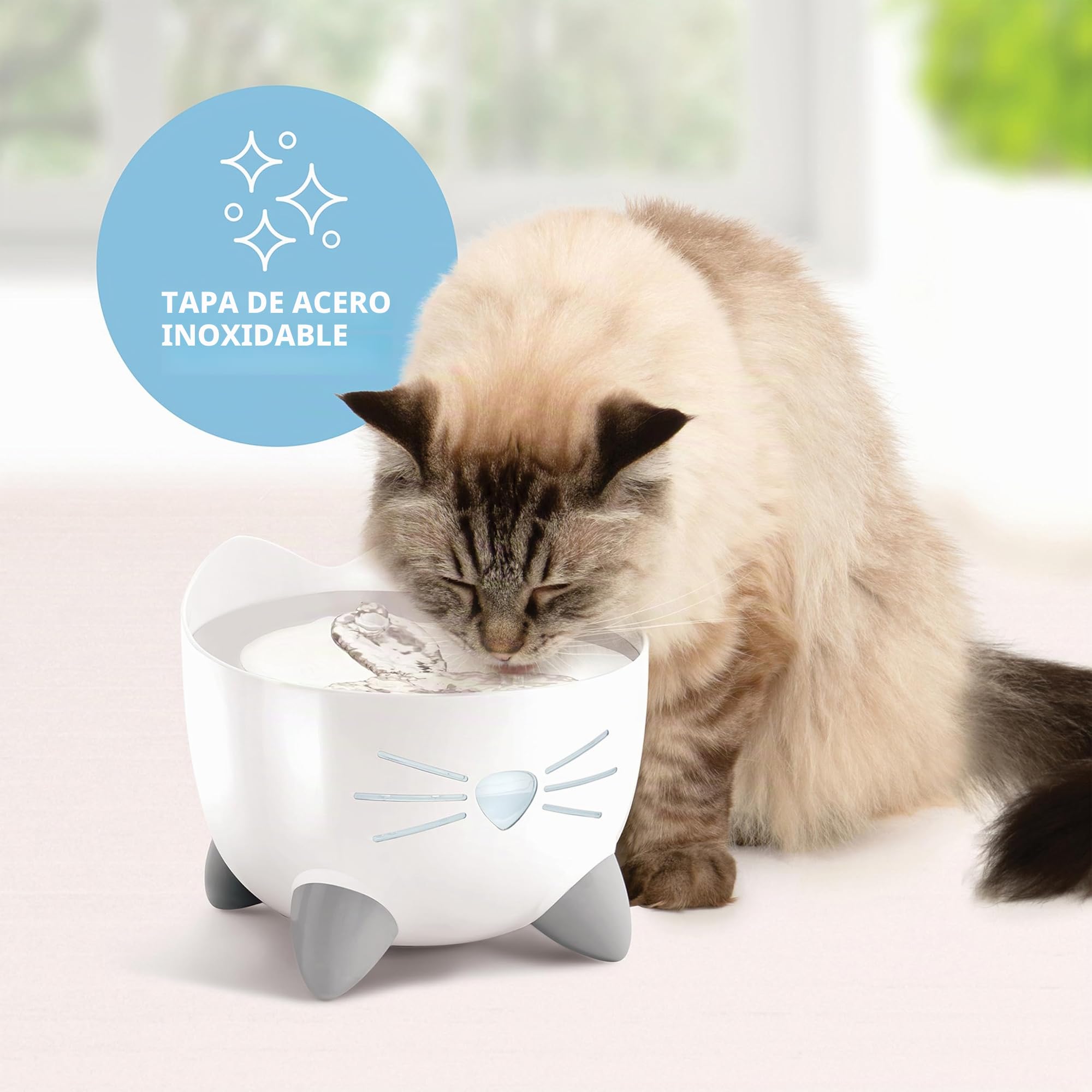 Bebedero fuente para gatos