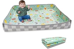 Infantino Foldable Soft Playmat for Little Adventurers: Maysie Explores