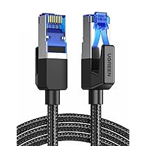 UGREEN Cavo Ethernet Cat 8 Cable Lan RJ45 40Gbps 2000MHz Nylon Alta Velocità per Gaming PS5 PS4 Xbox X TV Box Router, 2M
