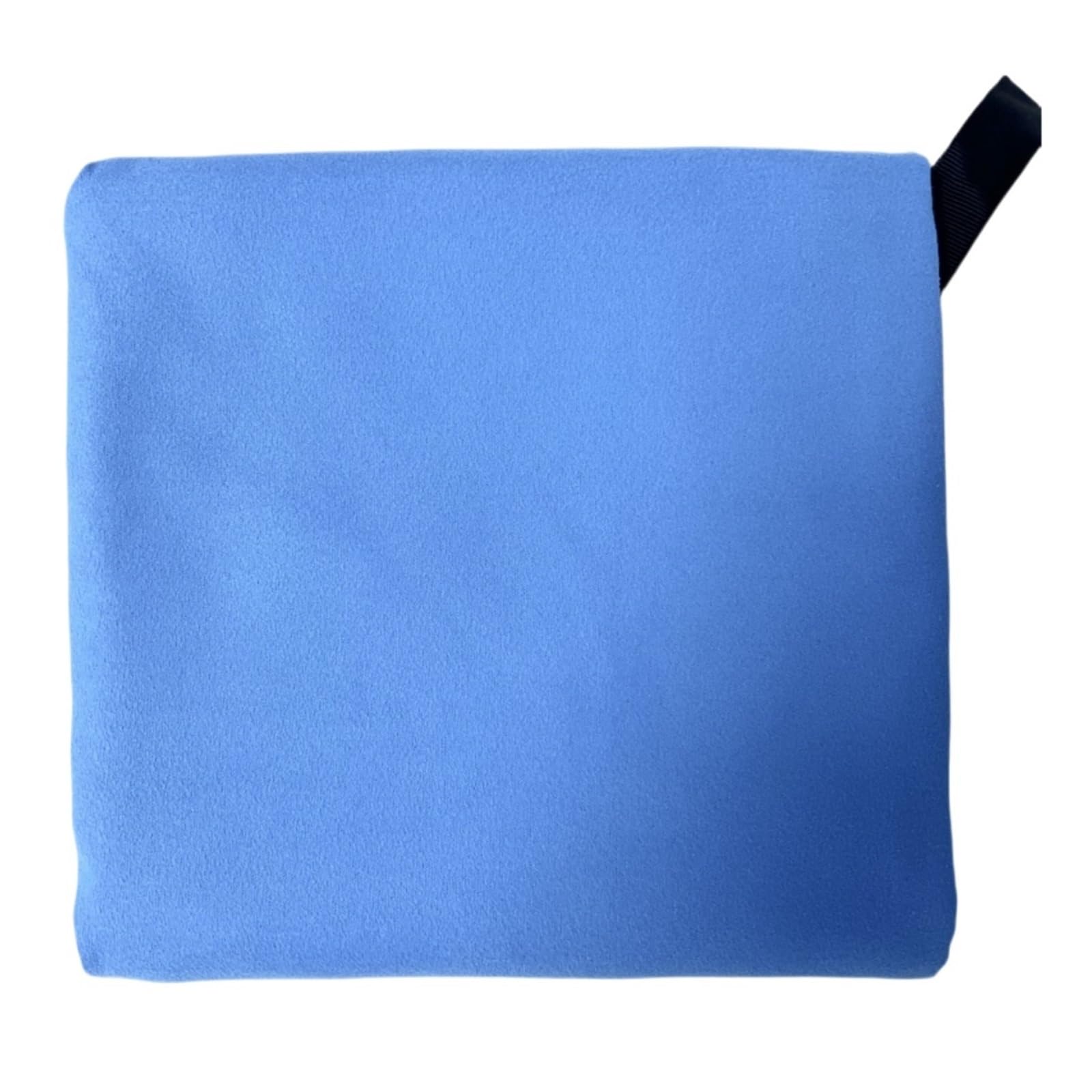 CHTKAGV Quick Dry Microfiber Towel, Sandproof Soft Lightweight Travel Sports Beach for Swim, Yoga, and Gym(Light Blue OPP,40x80cm)
