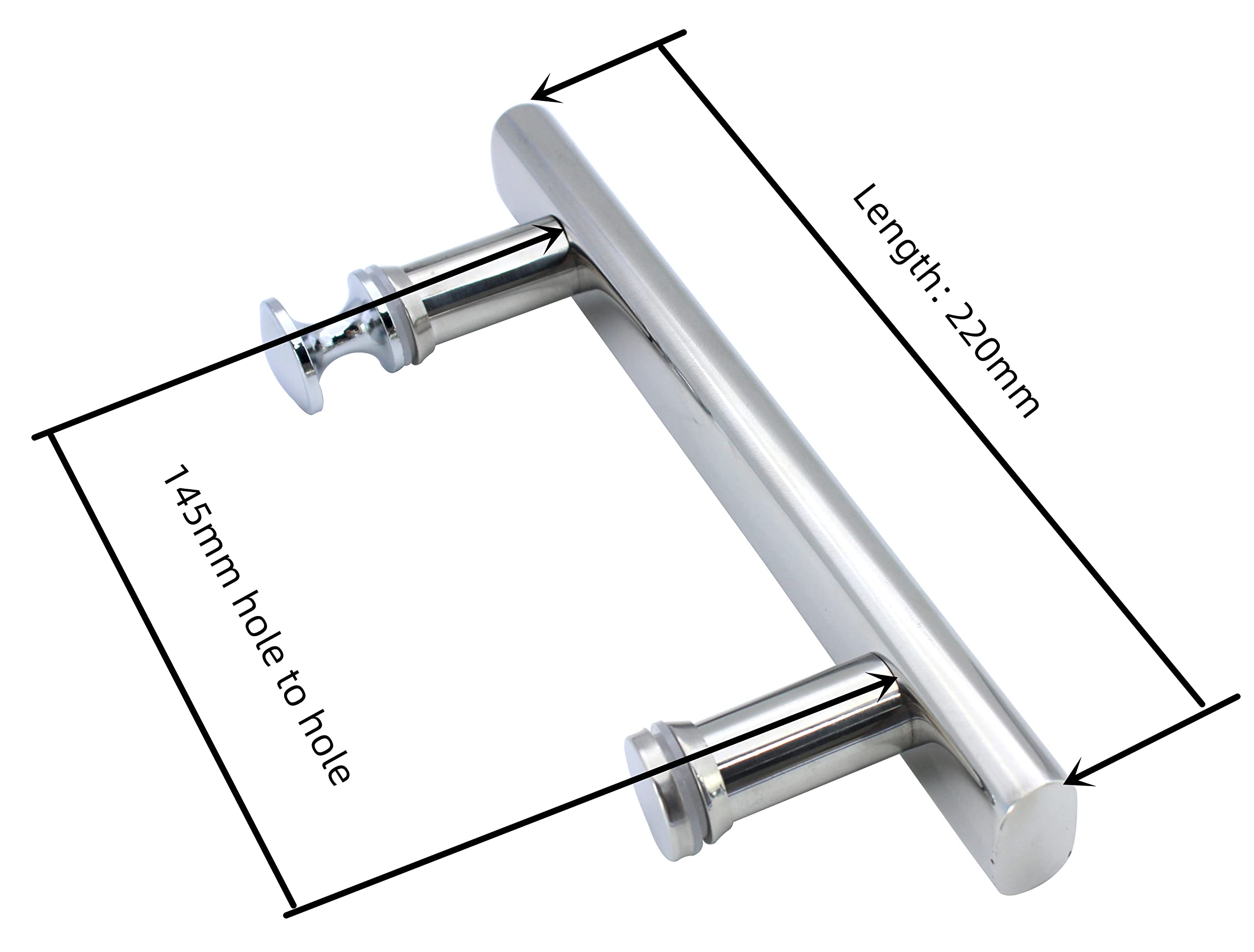 KEABATH Stainless Steel 304 Shower Door Handle - Image 2