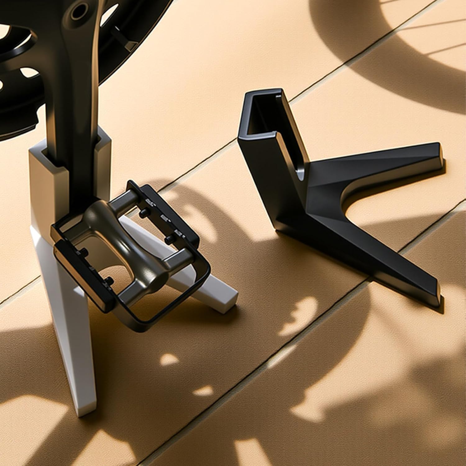 Bicycles Rear Parking Rack Mountain Bike Side Frame Stand Roadside Ladder Parking Brackets Bicycles Accessories Mountain Bike Side Frame Stand