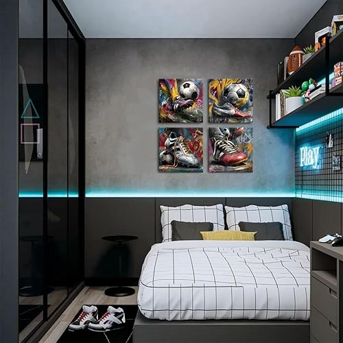 Miniatura 32 de Lienzo decorativo en blanco y negro para pared, decoración de dormitorio, paisajes de ciudades rojas, impresiones, obras de arte modernas para sala