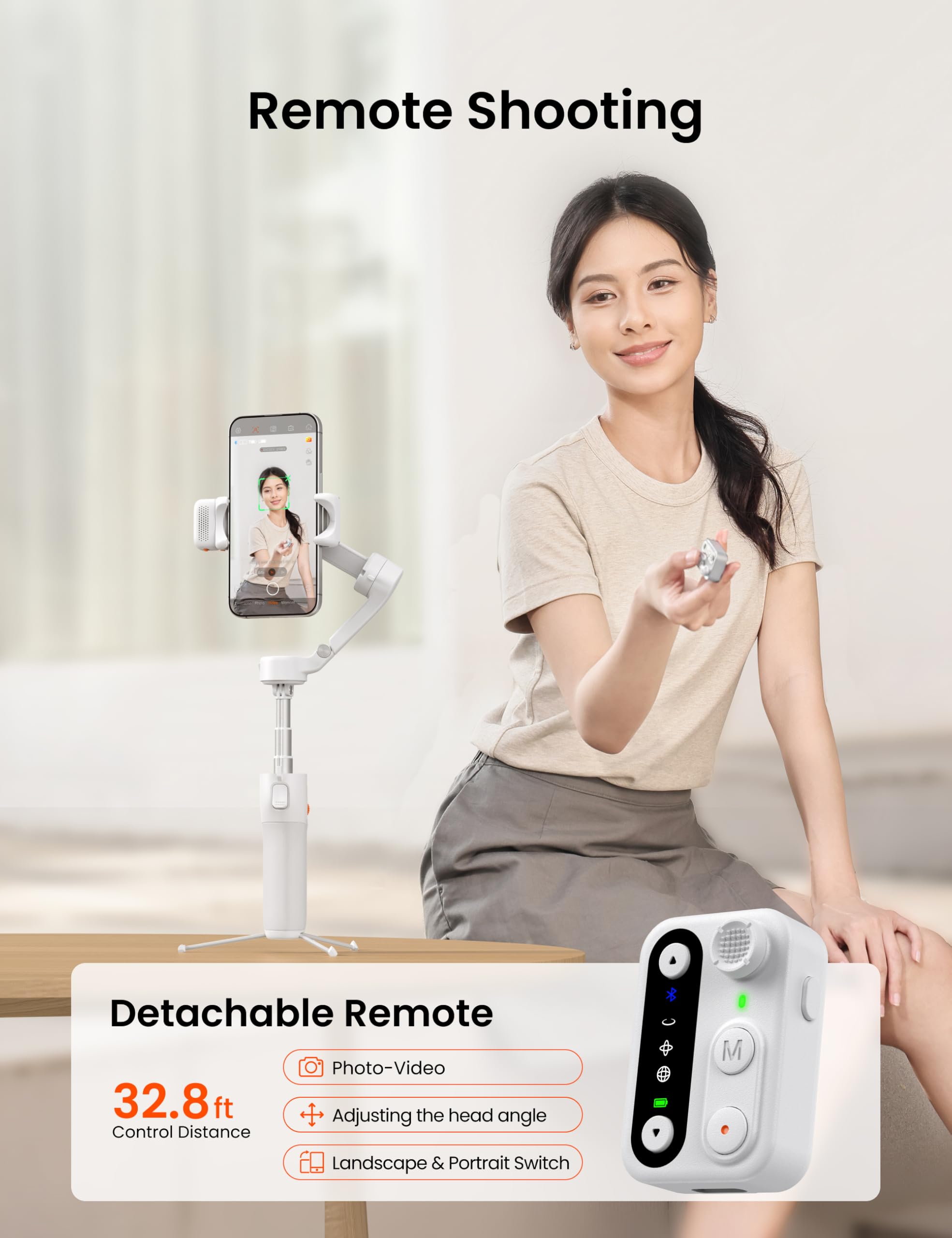 Amazon.com: Hohem iSteady V3 Phone Gimbal Stabilizer, Magnetic AI