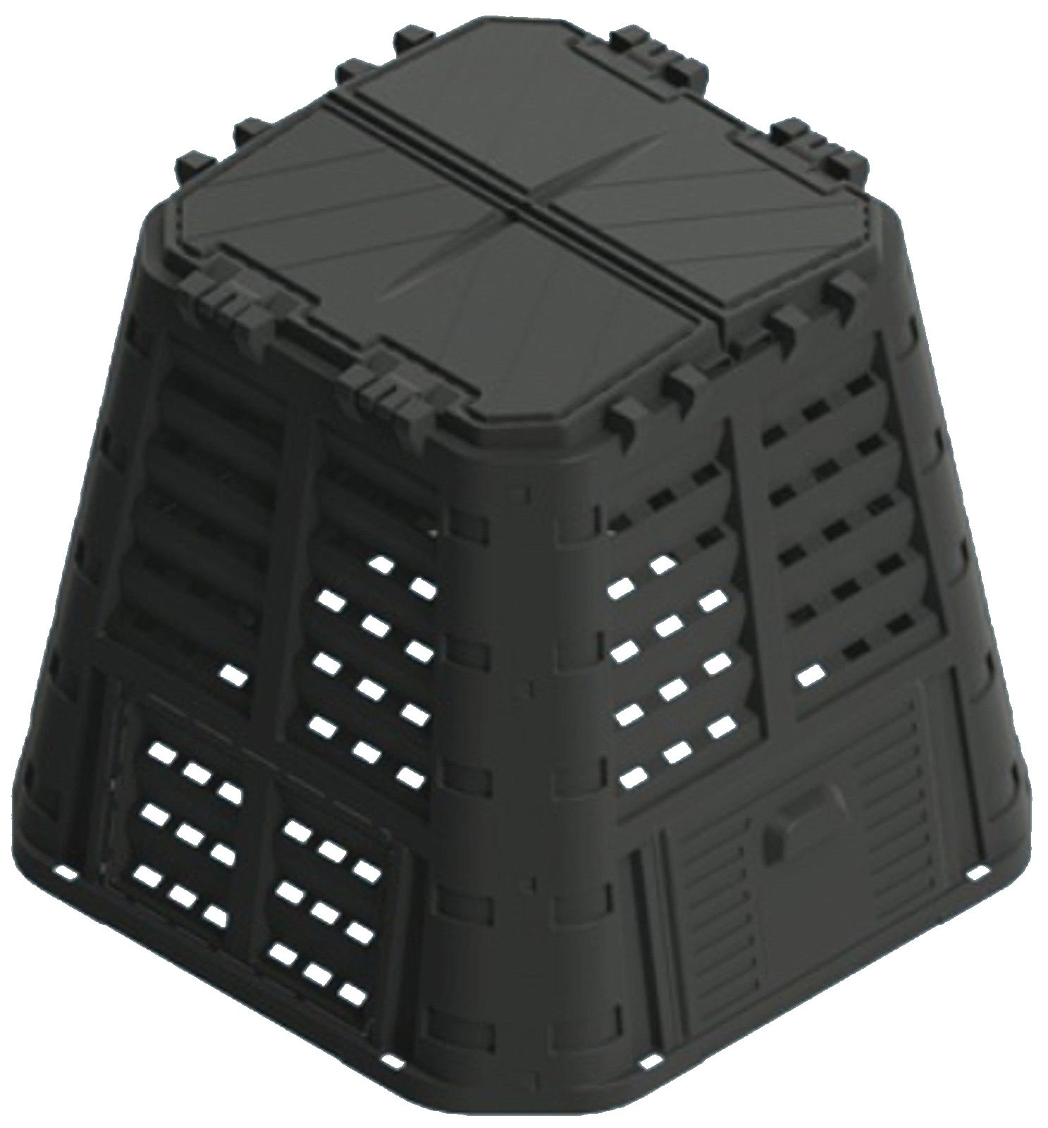 BRIXO COMPOSTIERA ECOBOX Rugby per Giardino 420 LT. 89X89XH82