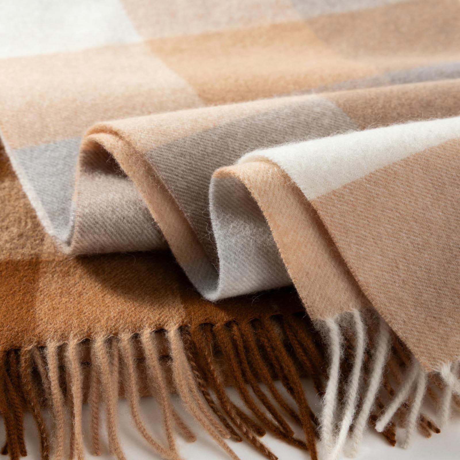 Sciarpa Donna Lana Sciarpa Femminile Autunno E Scialle Invernale Signore per Tutta La Partita Calda E Lunghe al Collo da Uomo Sciarpa Donna Regalo 180 * 30 Cm-Natale