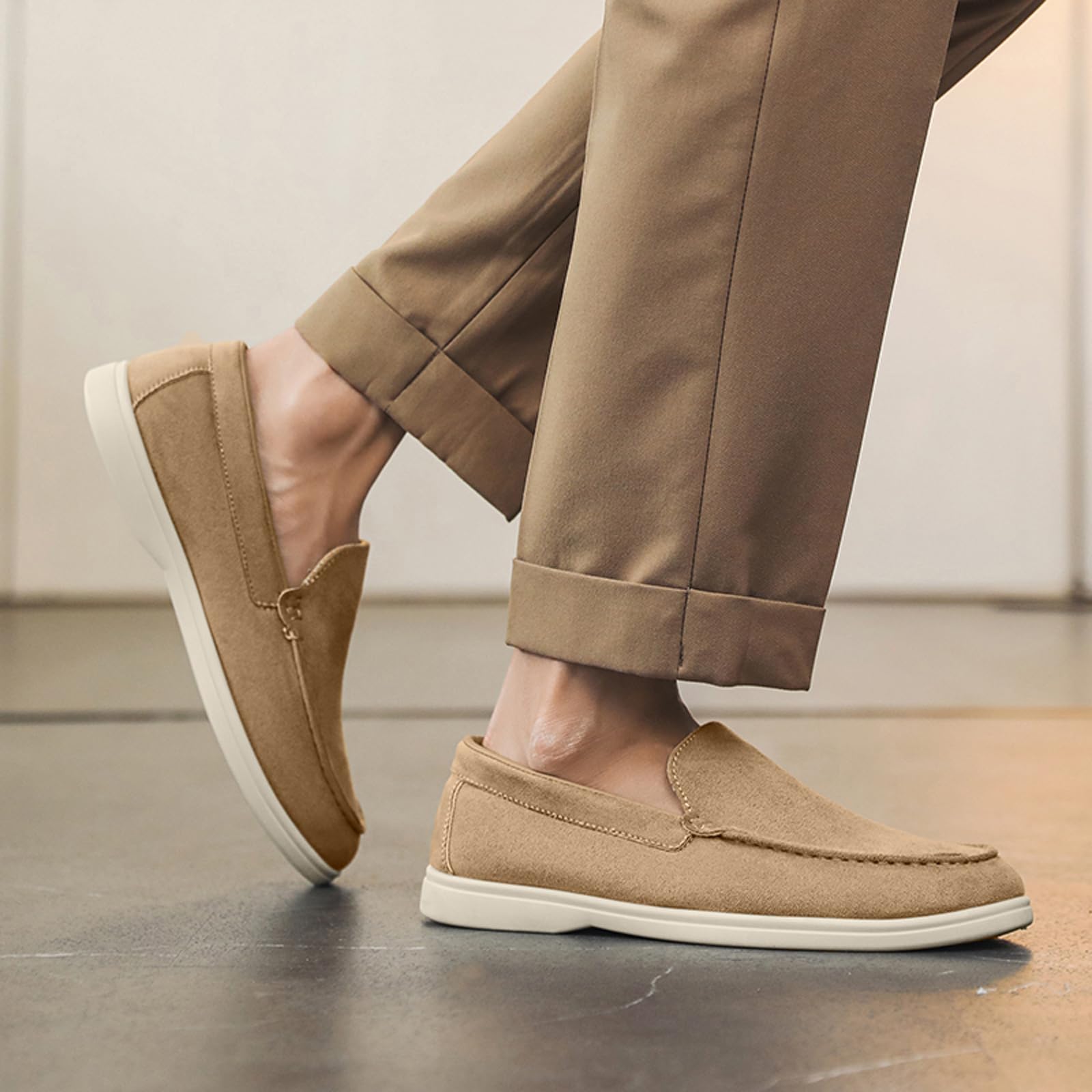 Mocassins et Loafers Hommes Respirantes Confortable Slip on Décontracté Chaussures Bateau et Mocassins pour Homme Chaussures Décontractées et Professionnelles