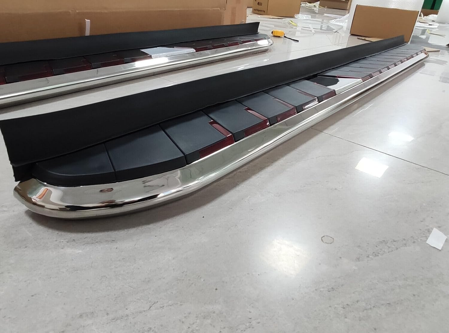 2PCS Running Boards Fits for Hyundai Tucson 2015 2016 2017 2018 2019 2020 Side Steps with Install Hardware Bracket Unique Texture and Anti-Slip Device