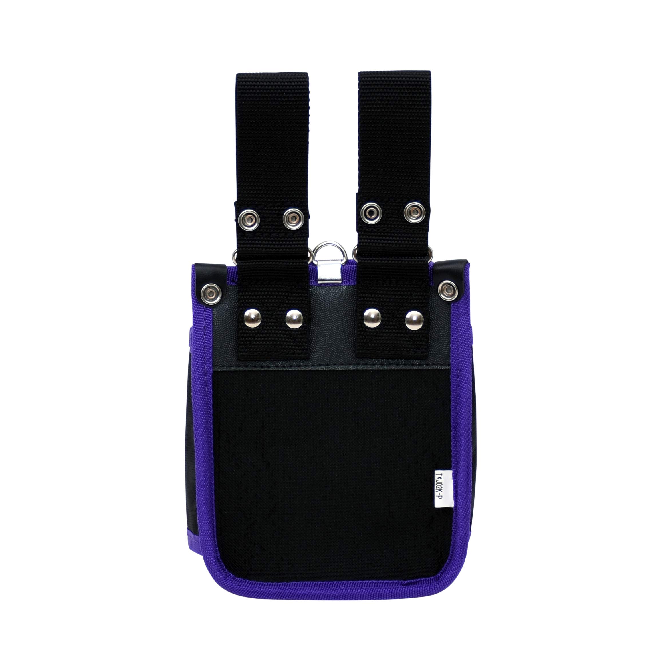 Amazon | 基陽 KH 武尊魂 二段 腰袋 自在ベルト通し 黒/紫 | 腰袋・釘袋 Amazon | 基陽 KH 武尊魂 二段 腰袋 自在ベルト通し 黒/紫 | 腰袋・釘袋